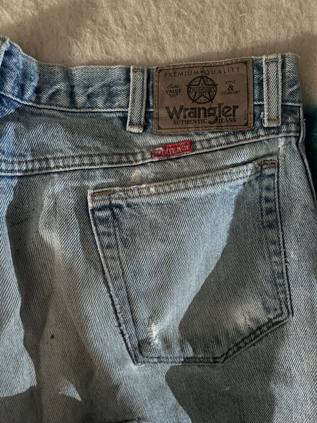 Lee × Vintage light wash vintage lee denim Size US 33 - 1 Thumbnail