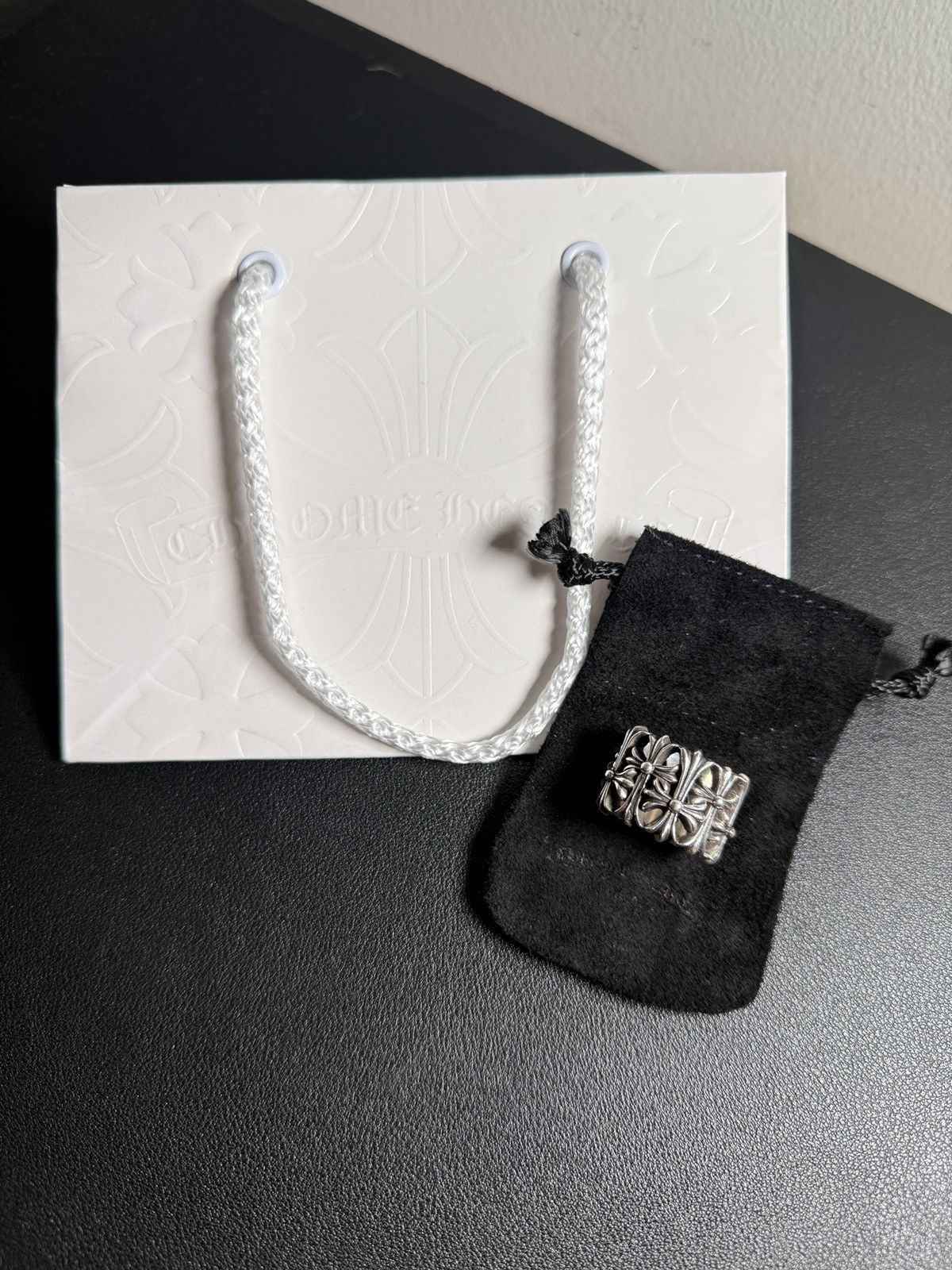 Chrome Hearts Brand New Chrome Hearts Cemetery Ring Size 9 Size ONE SIZE - 2 Thumbnail