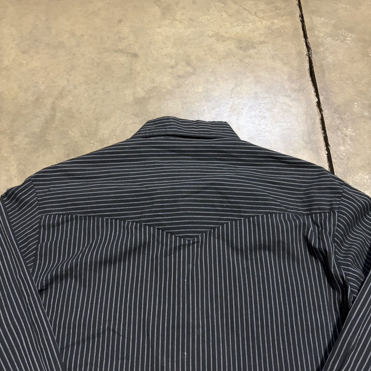 Wrangler Vintage Wrangler Pearl Snap Button Up Shirt Striped Western Size US M / EU 48-50 / 2 - 7 Thumbnail