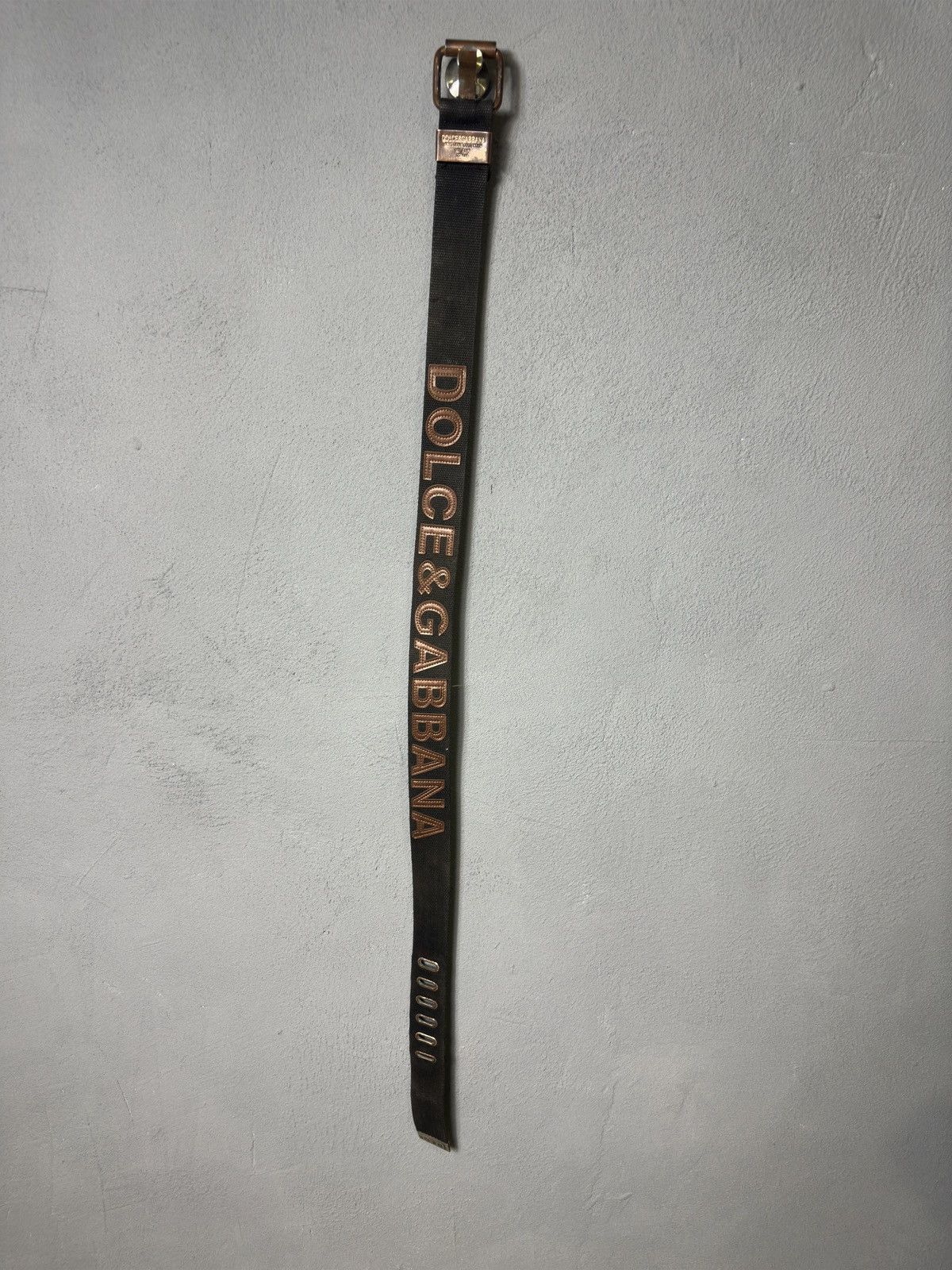 Dolce & Gabbana × Vintage Dolce & Gabbana Cotton Belt Vintage Size ONE SIZE - 2 Thumbnail