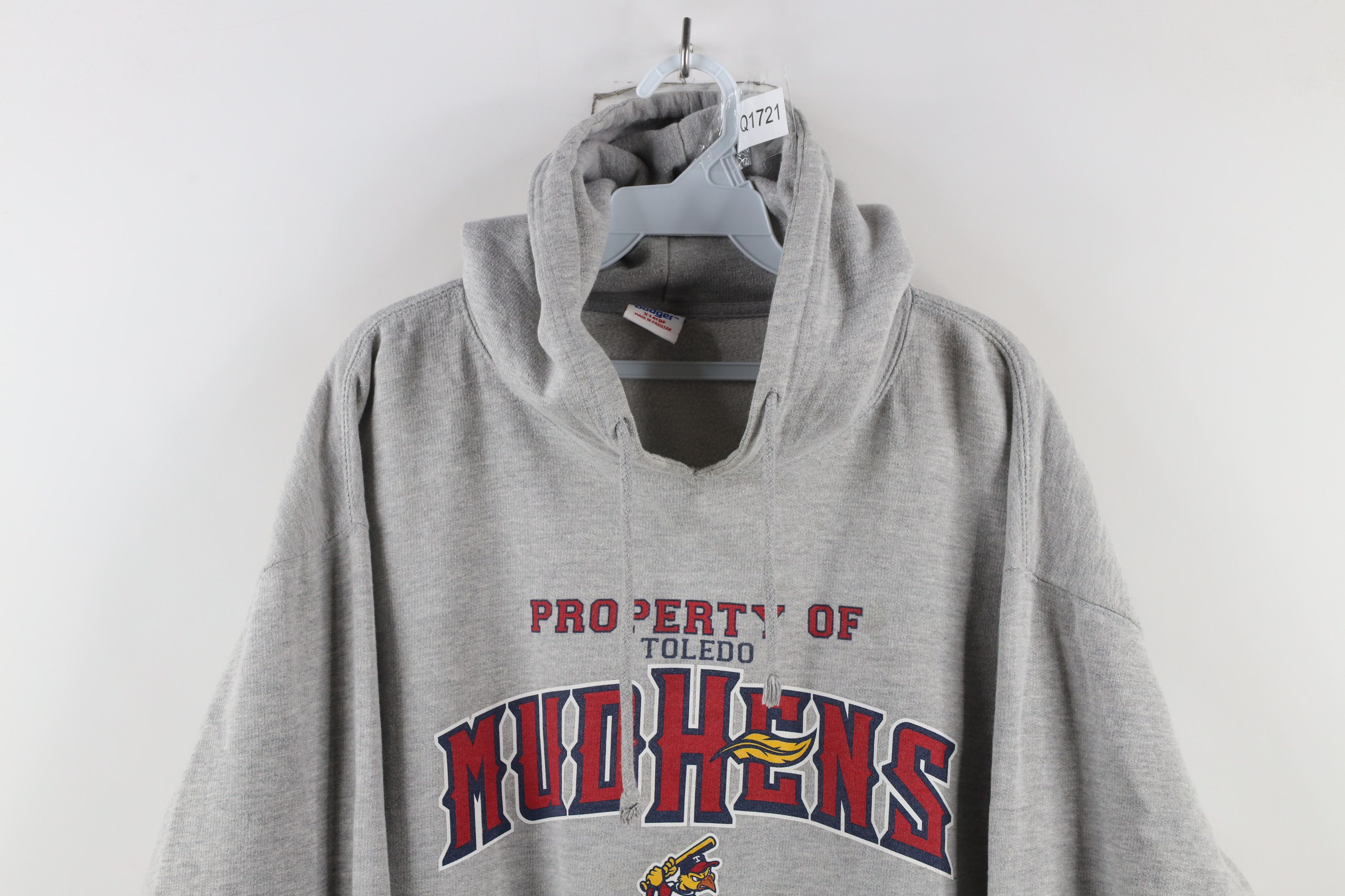 Vintage Vintage Y2K 2003 Baseball Toledo Mud Hens Hoodie Sweatshirt Size US XL / EU 56 / 4 - 2 Thumbnail