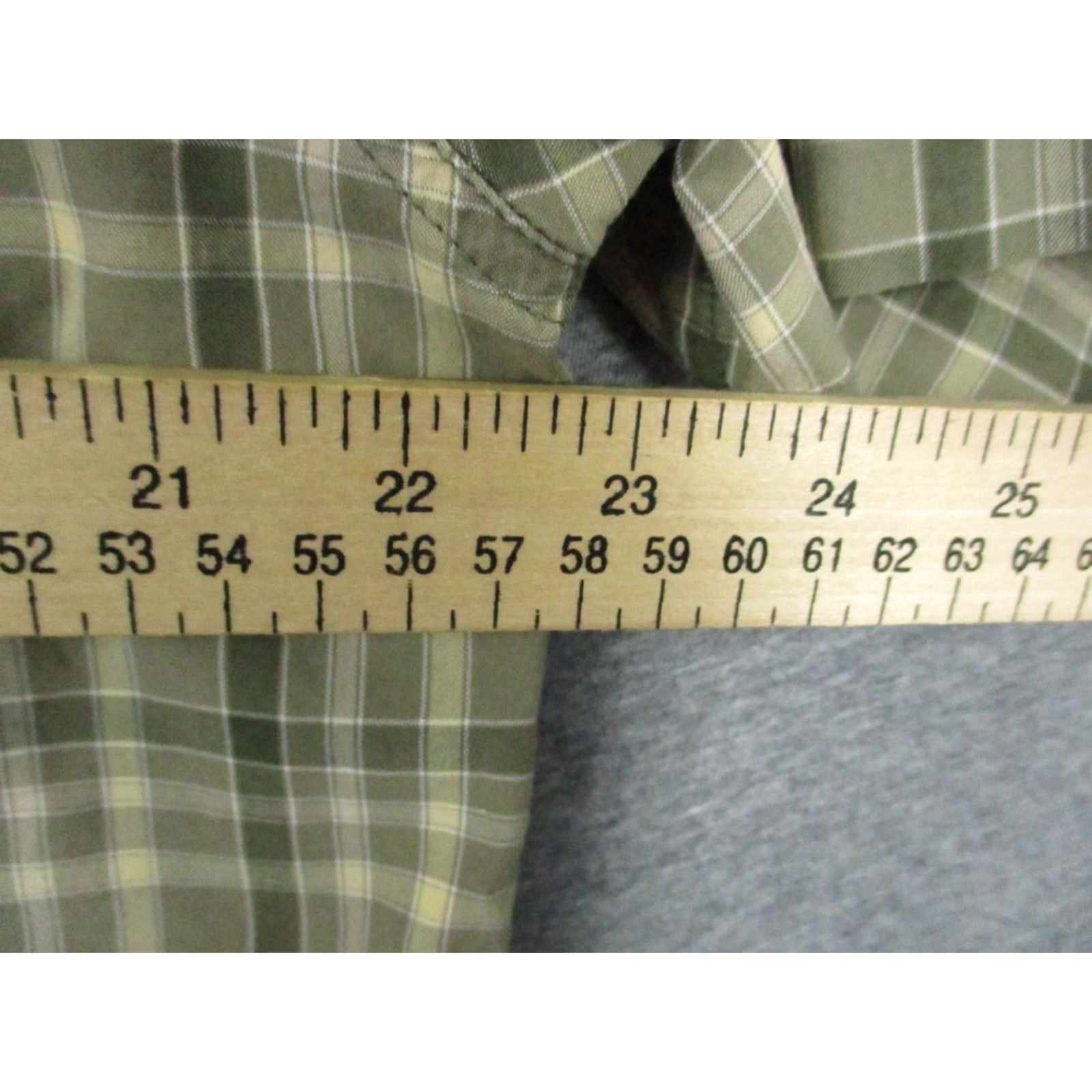 Carhartt Carhartt Shirt Plaid Medium Mens Olive Green Check Pocketed Short Sleeve Size US M / EU 48-50 / 2 - 6 Thumbnail