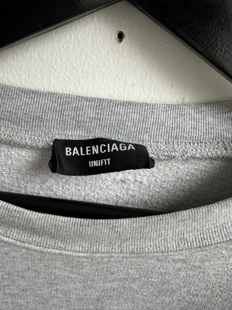 Balenciaga Balenciaga Sporty B Oversize Crewneck Sweatshirt Size US L / EU 52-54 / 3 - 3 Thumbnail