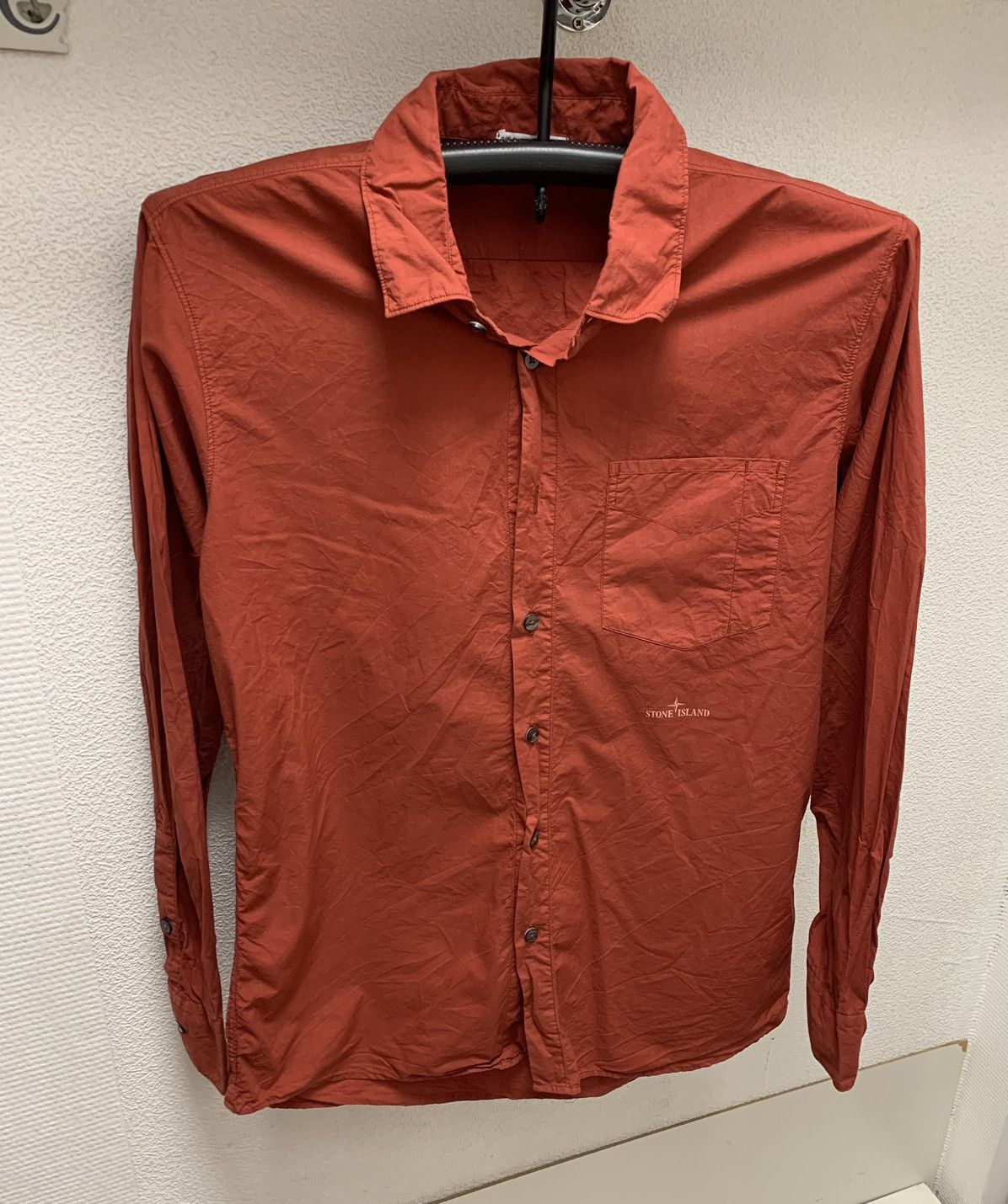 Stone Island Stone Island vintage shirt 1990th L SI Massimo Osti Size US L / EU 52-54 / 3 - 1 Thumbnail