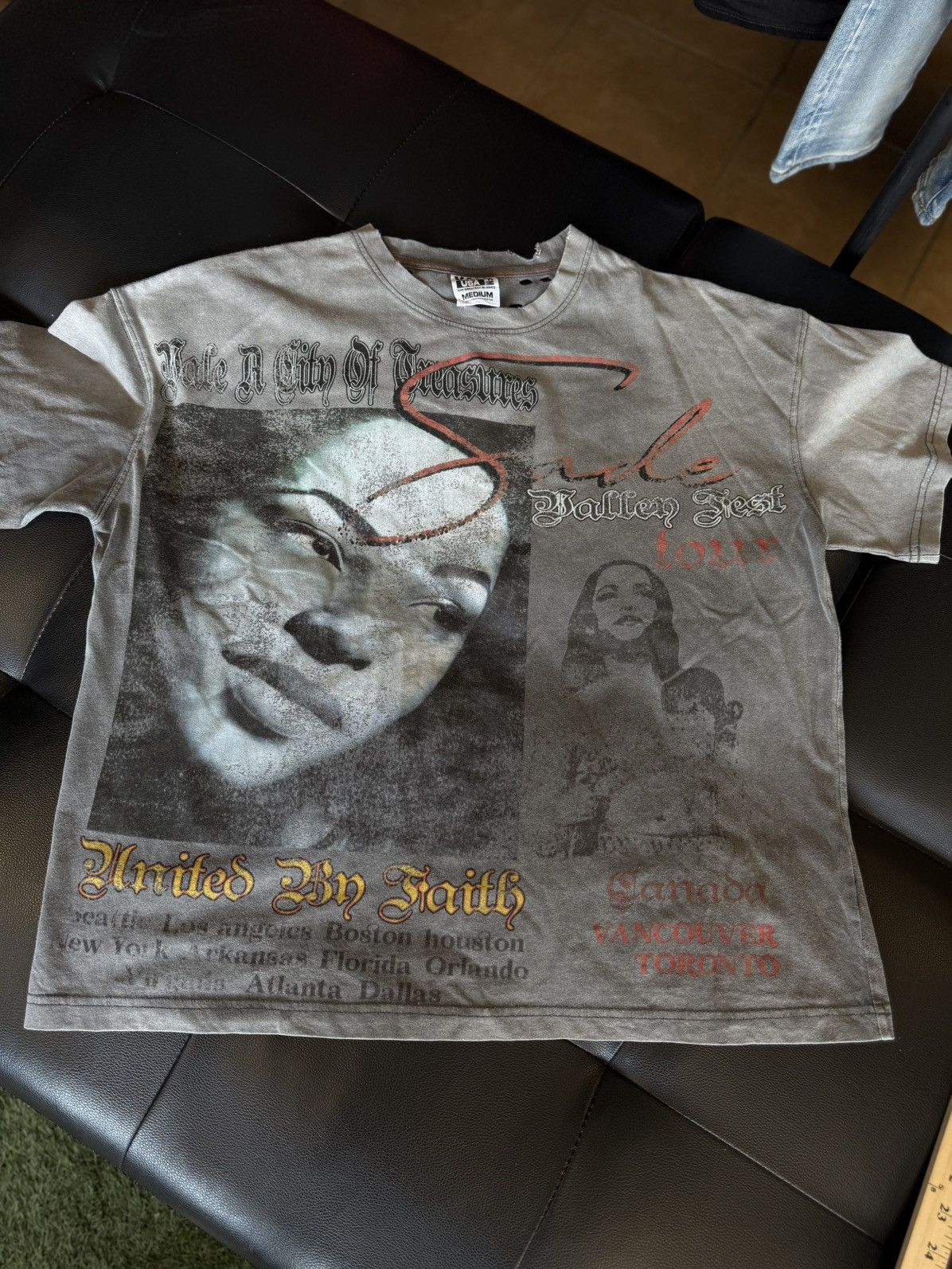 Vale Vale Valley Black Tee Shirt Size M (NEW) Size US M / EU 48-50 / 2 - 1 Thumbnail