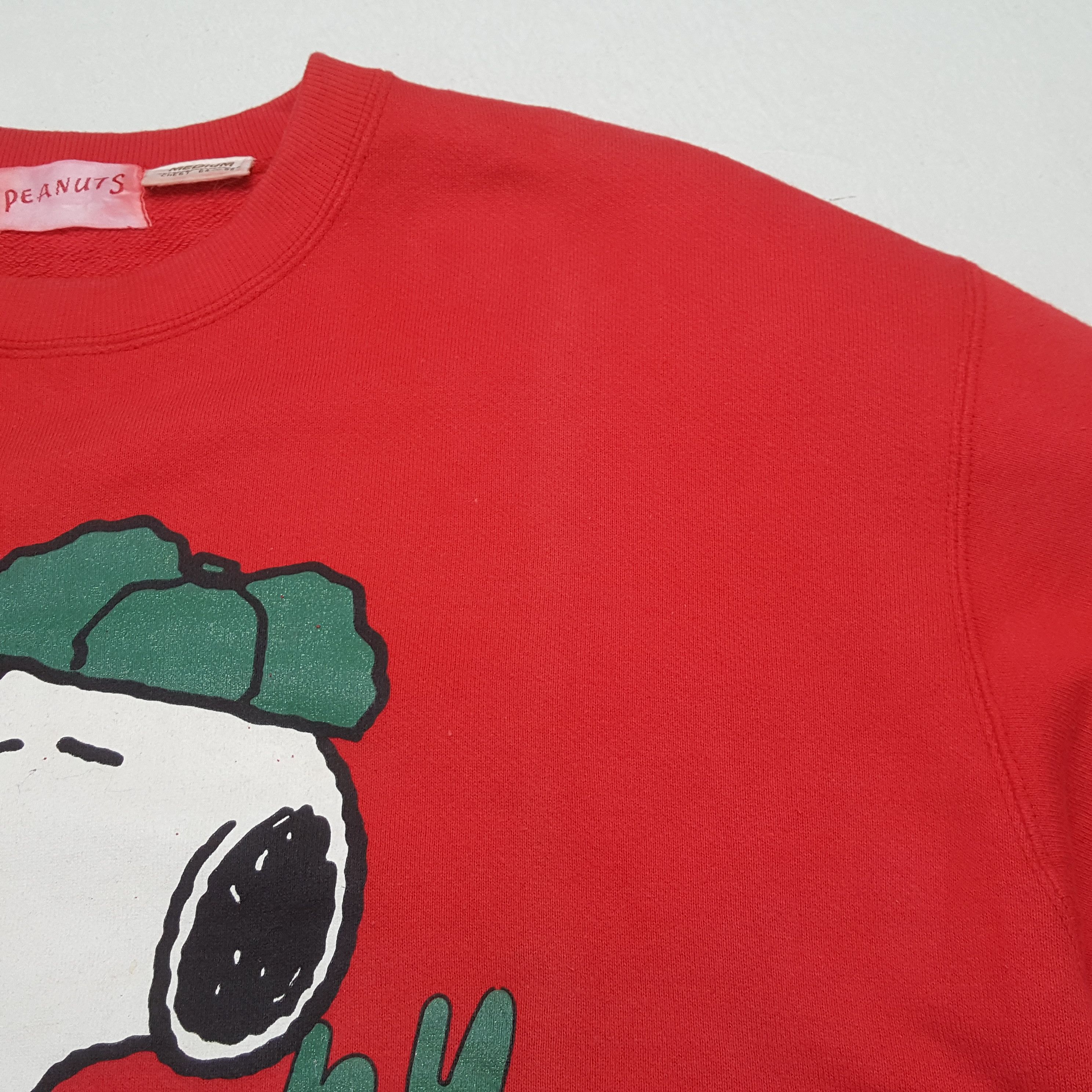 Peanuts × Vintage PEANUTS SNOOPY Cartoon Vintage Sweatshirt Size US M / EU 48-50 / 2 - 7 Thumbnail