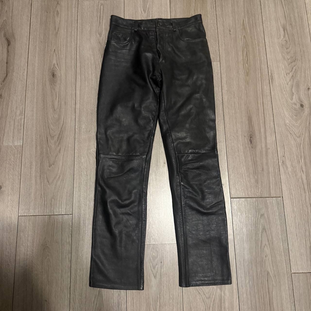 Other mens leather pants black Size 30 Size US 30 / EU 46 - 1 Thumbnail