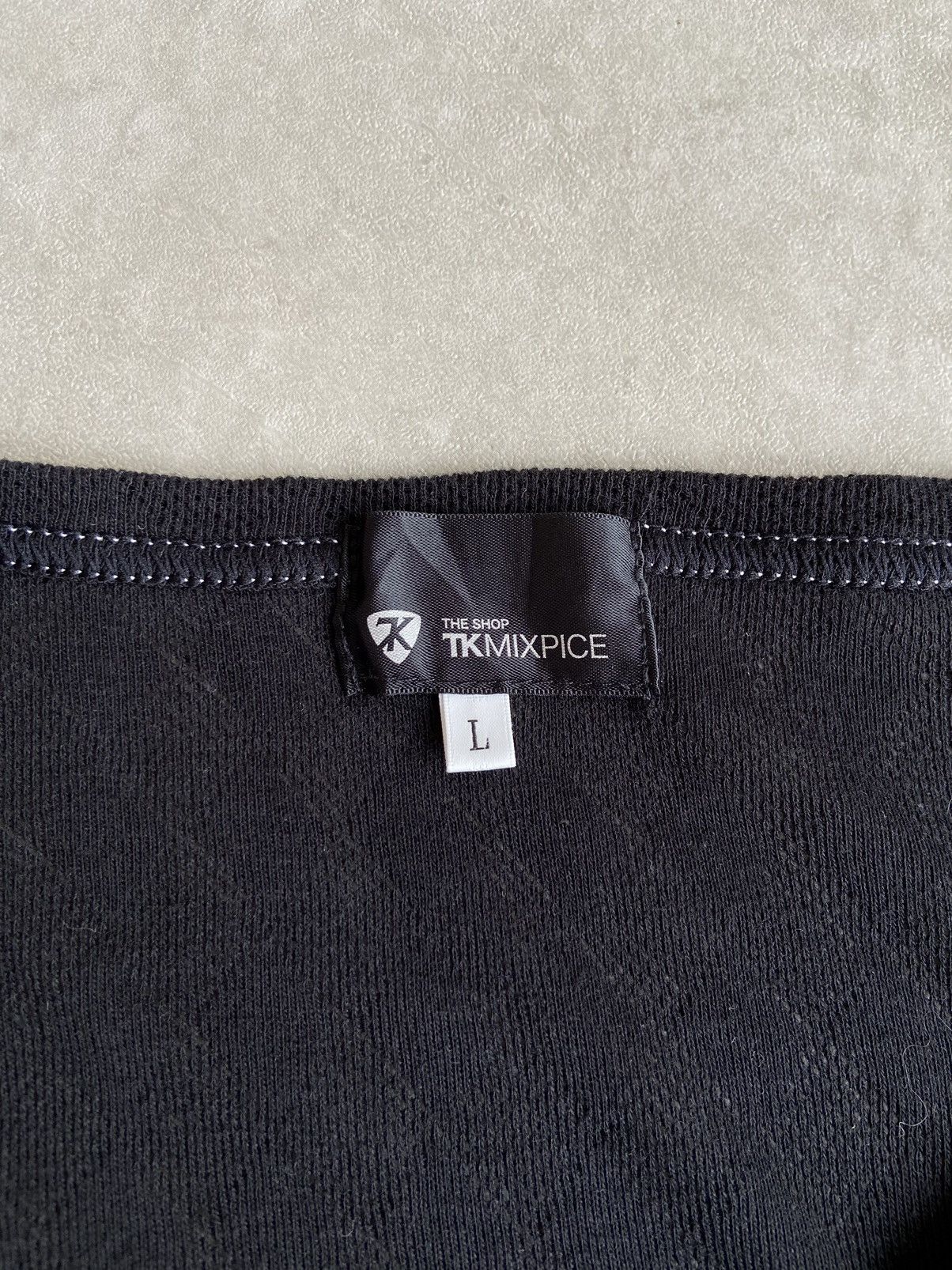 If Six Was Nine × Japanese Brand × Takeo Kikuchi TAKEO KIKUCHI RECTANGLE PATTERN LONG SLEEVE #616-39684 Size US L / EU 52-54 / 3 - 4 Thumbnail