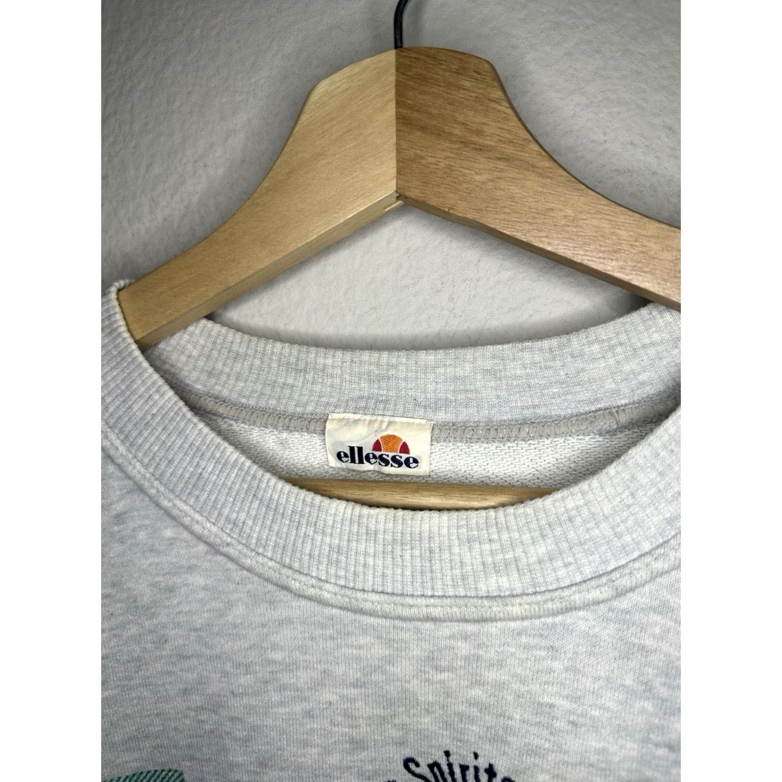 Ellesse VINTAGE Ellesse Sweatshirt Mens L Pullover Crewneck 90s Gray Designer Preppy Size US L / EU 52-54 / 3 - 4 Thumbnail