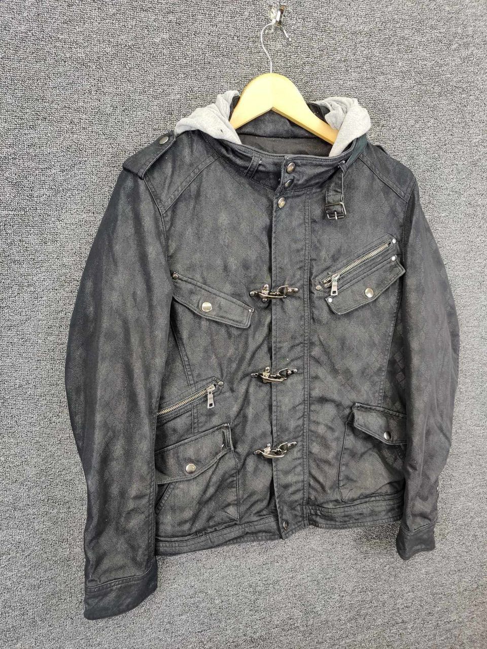 semanticdesign 🥷 Semantic Design Gothic Bondage Punk Hoodie Jacket Size US L / EU 52-54 / 3 - 7 Thumbnail