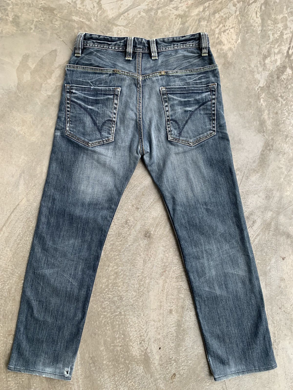 Designer × Japanese Brand Back Number zipper Side Pocket Size US 29 - 13 Thumbnail