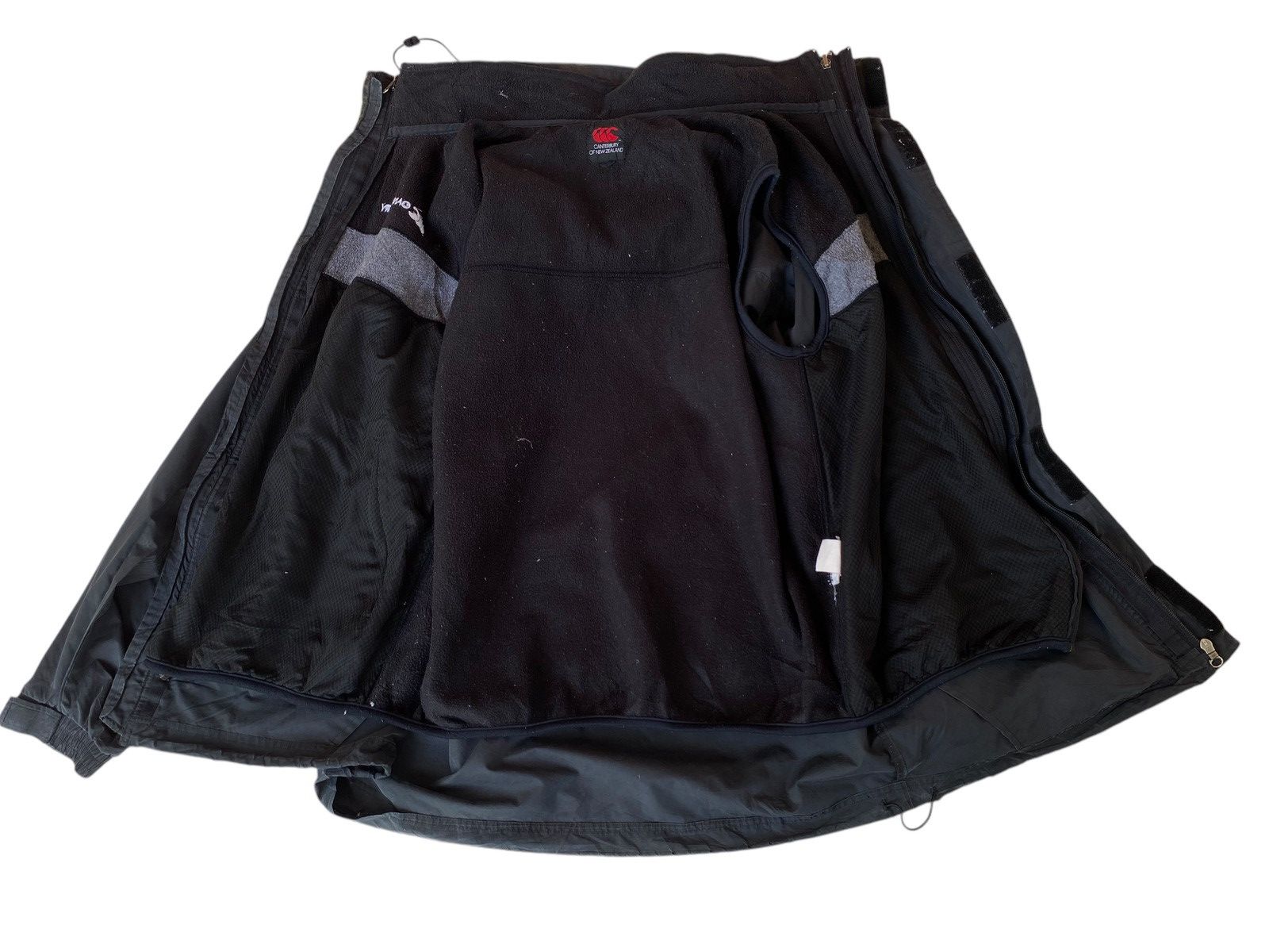 Canterbury of New Zealand × Vintage VTG Canterbury Black Jacket Size US XL / EU 56 / 4 - 3 Thumbnail