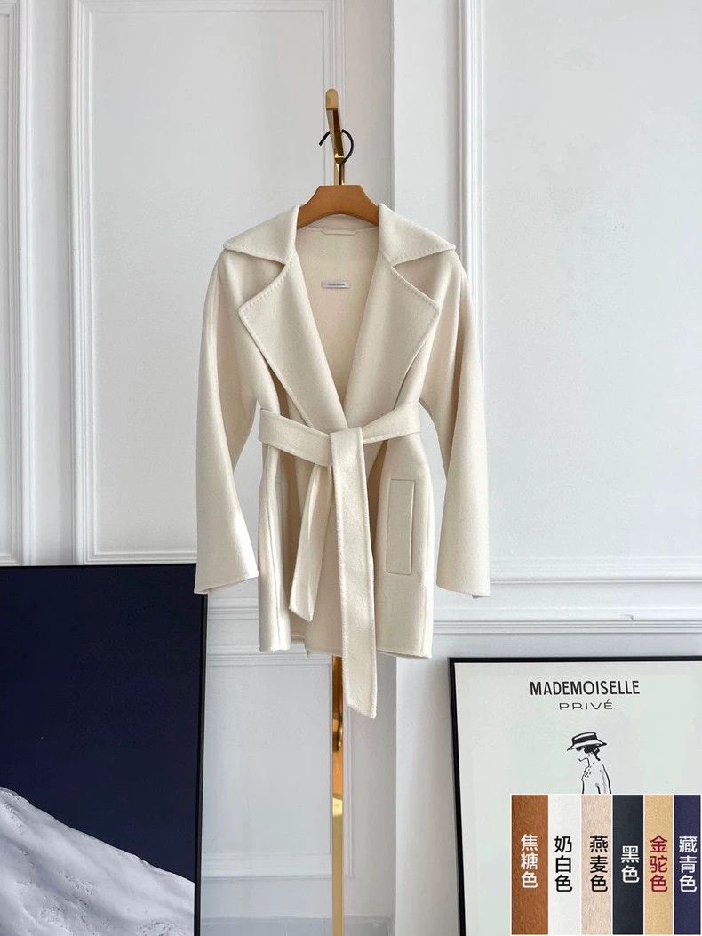Max Mara Max Mara Top 100% Cashmere Premium Handmade Double Face Ca Size L / US 10 / IT 46 - 1 Thumbnail
