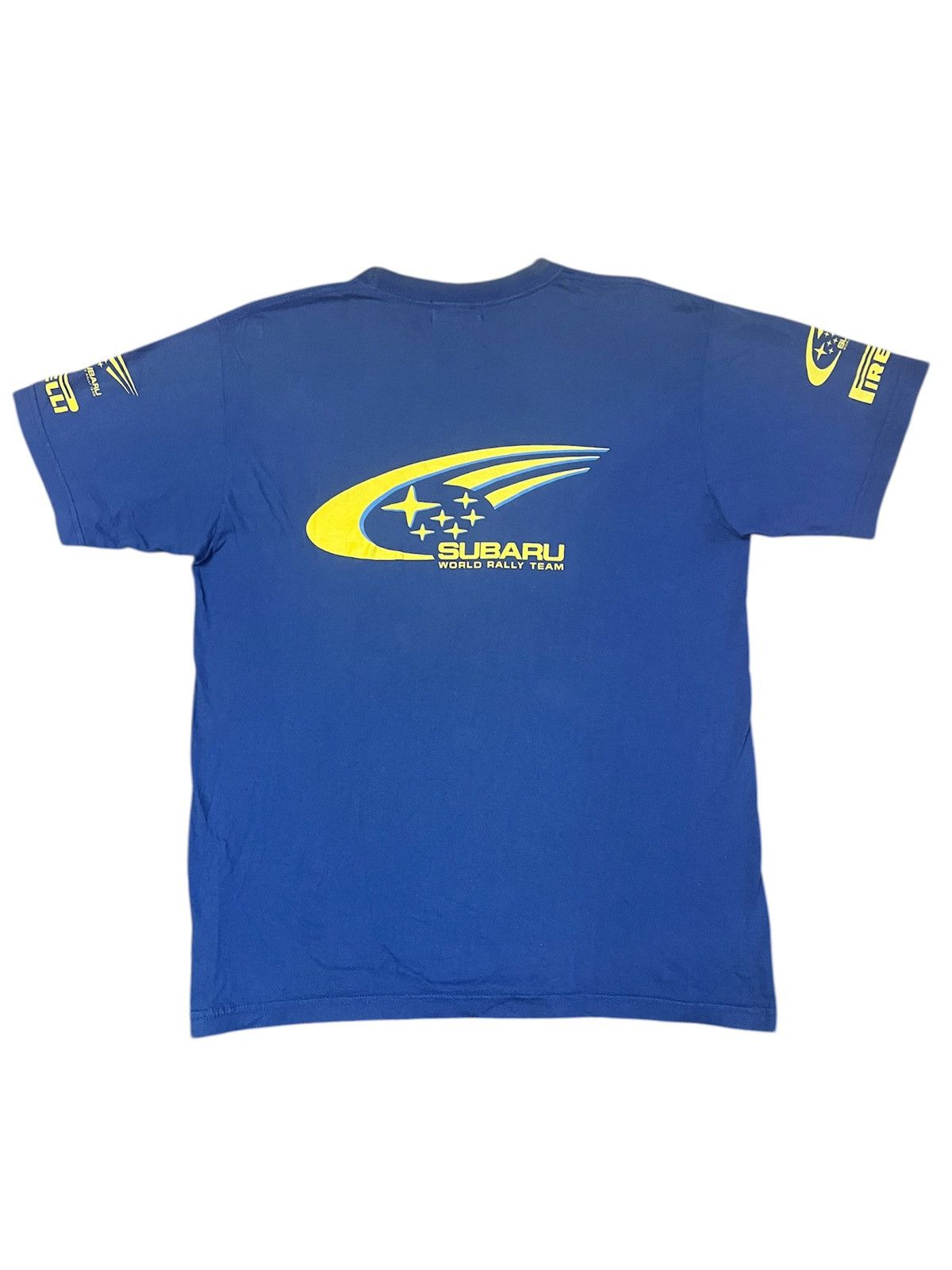 Vintage Vintage Subaru World Rally Team Tshirt Size US L / EU 52-54 / 3 - 2 Thumbnail