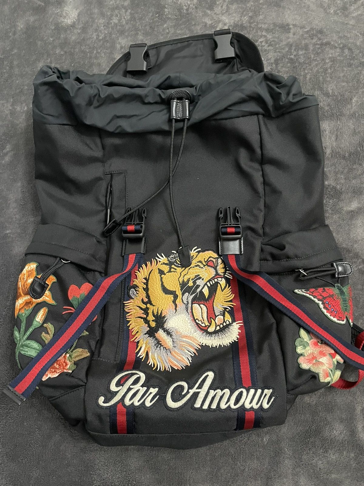 Gucci Gucci floral tiger backpack Size ONE SIZE - 3 Thumbnail