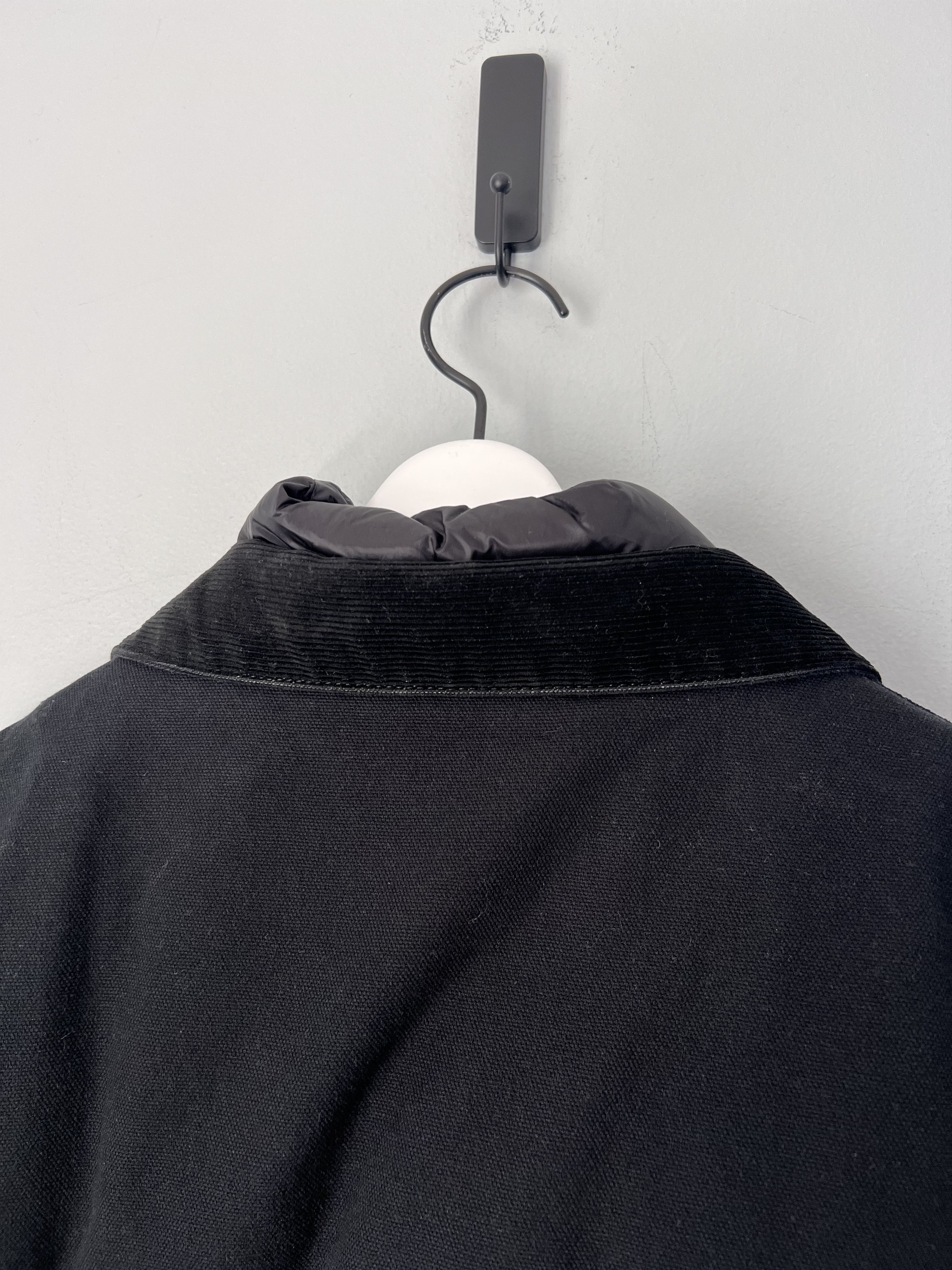 Carhartt × Sacai Sacai Carhartt WIP Washed Duck Puffer Jacket in Black Size US L / EU 52-54 / 3 - 7 Thumbnail