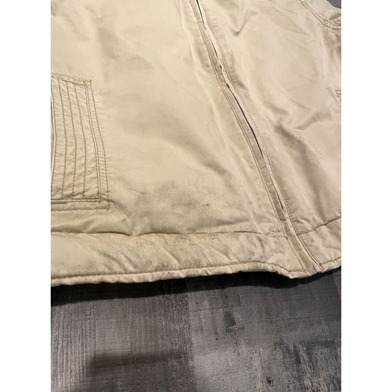 Vintage Arizona Jeans Coat Jacket Lined Size 2XL Brown / Tan Bomber Jacket Men Winter Classic Lined Zipper Cotton Solid 2XL Brown Mens Size US 39 - 5 Thumbnail