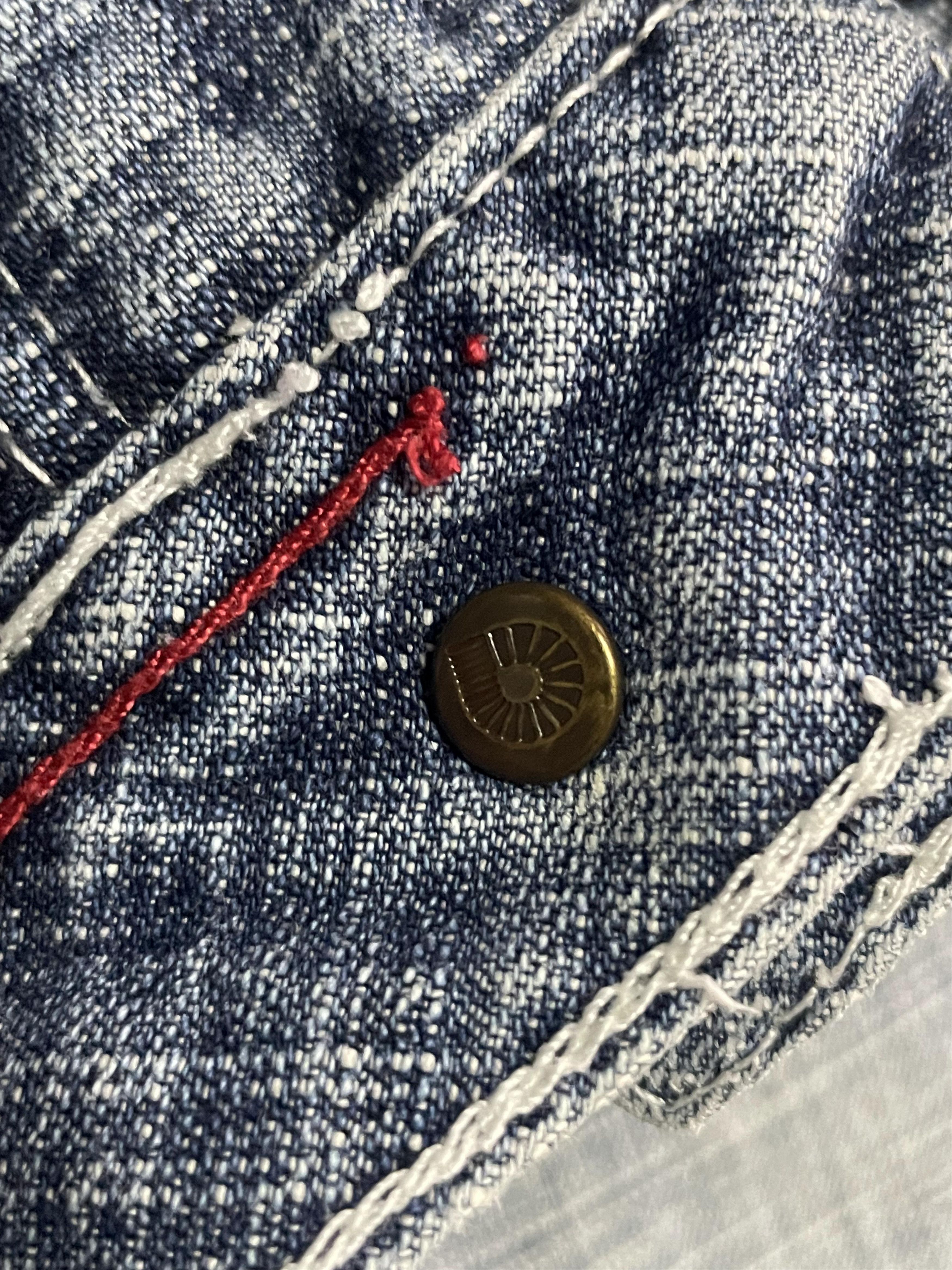 Akademiks Vintage Akademiks Denim Short Size US 37 - 11 Thumbnail