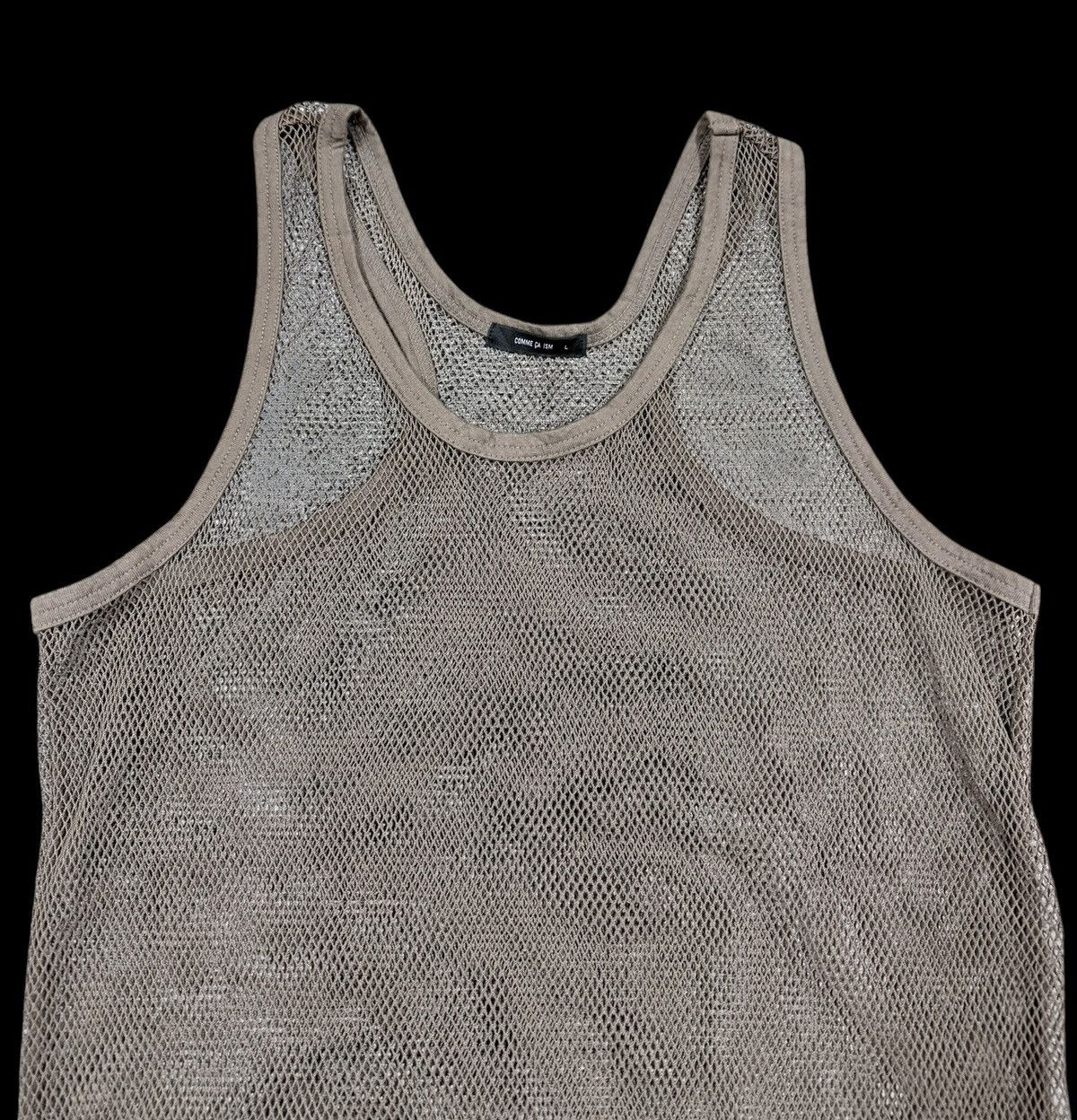Le Grande Bleu (L.G.B.) Vtg🔥Comme Ca Ism Mesh Tank Top Shirt Size US L / EU 52-54 / 3 - 3 Thumbnail