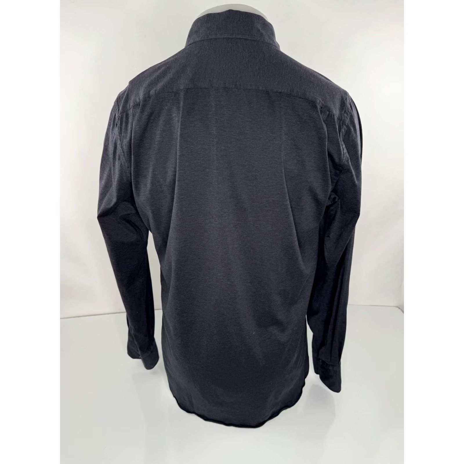 Vintage GAETANO IPPOLOTO Napoli Italy XL Shirt Men Long Sleeve Gray Button-Up Size US XL / EU 56 / 4 - 3 Thumbnail