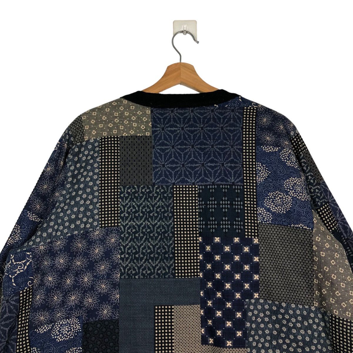Indigo 🔥Vintage Button Jacket Indigo Sissoko Blue Issey Miyake Size US L / EU 52-54 / 3 - 9 Thumbnail