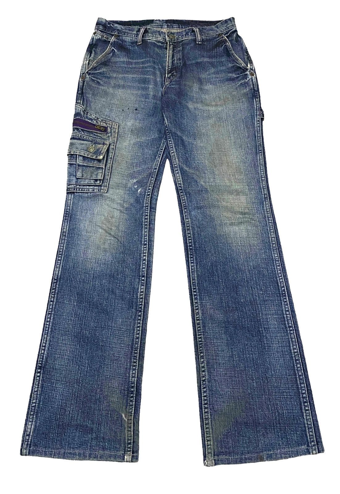 If Six Was Nine × Japanese Brand Rare Design Vintage Japanese Brand Tactical Jeans 1990s Size US 32 / EU 48 - 1 Thumbnail