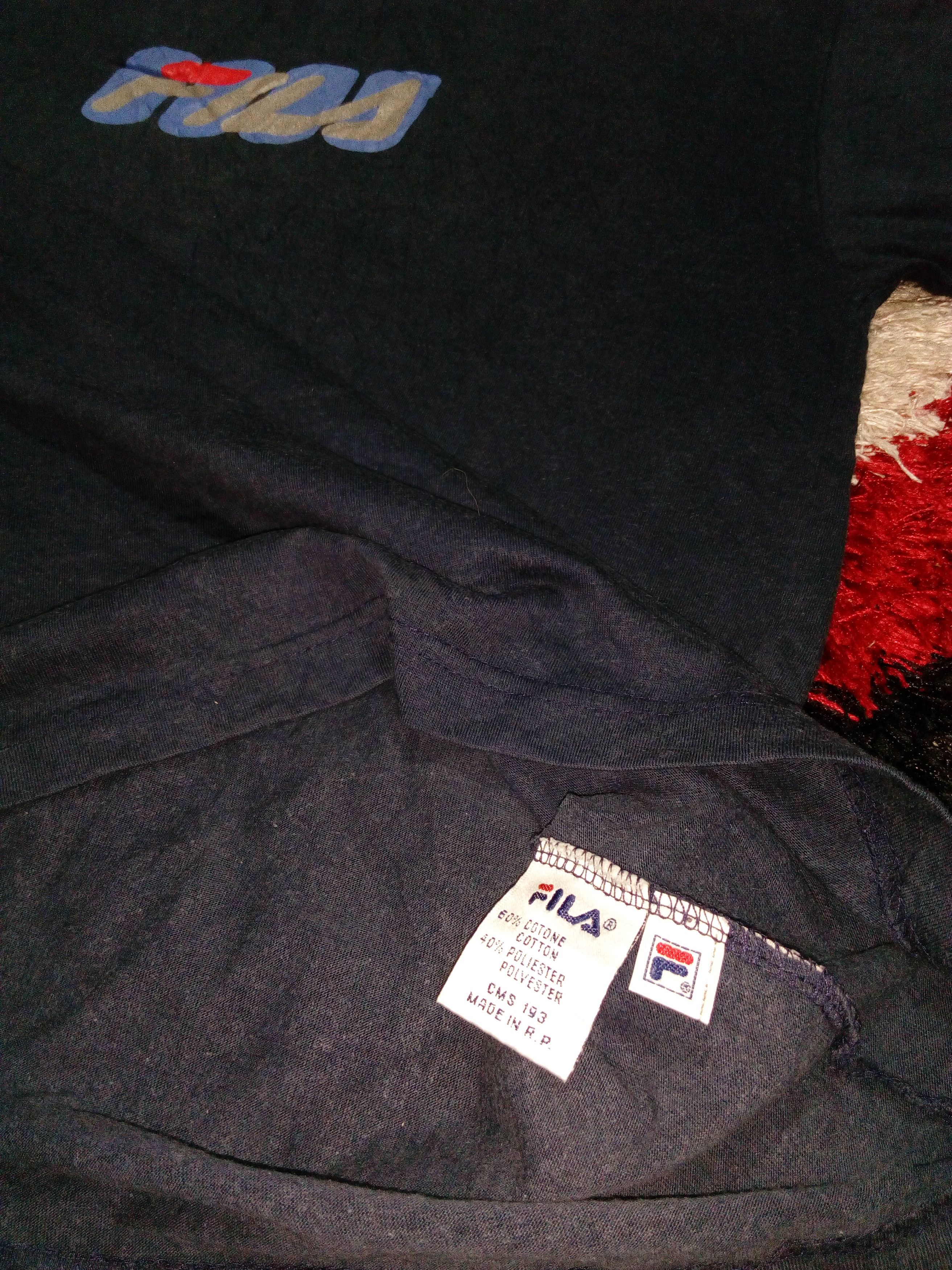 Fila Vintage Y2K FILA T-Shirt Big Logo Sportswear Crewneck Tees Size US L / EU 52-54 / 3 - 4 Thumbnail