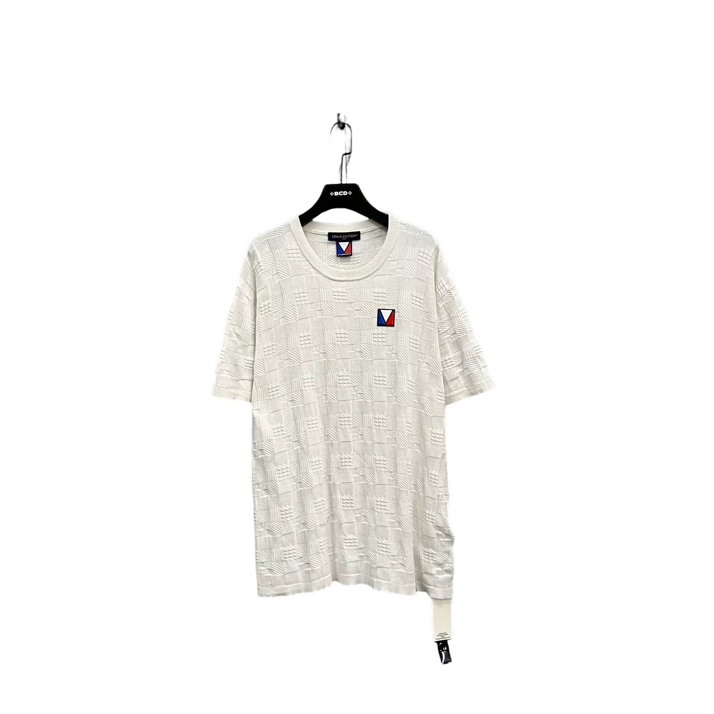 Louis Vuitton Louis Vuitton America's Cup Damier Knit T-Shirt 4XL Size US XXL / EU 58 / 5 - 1 Thumbnail