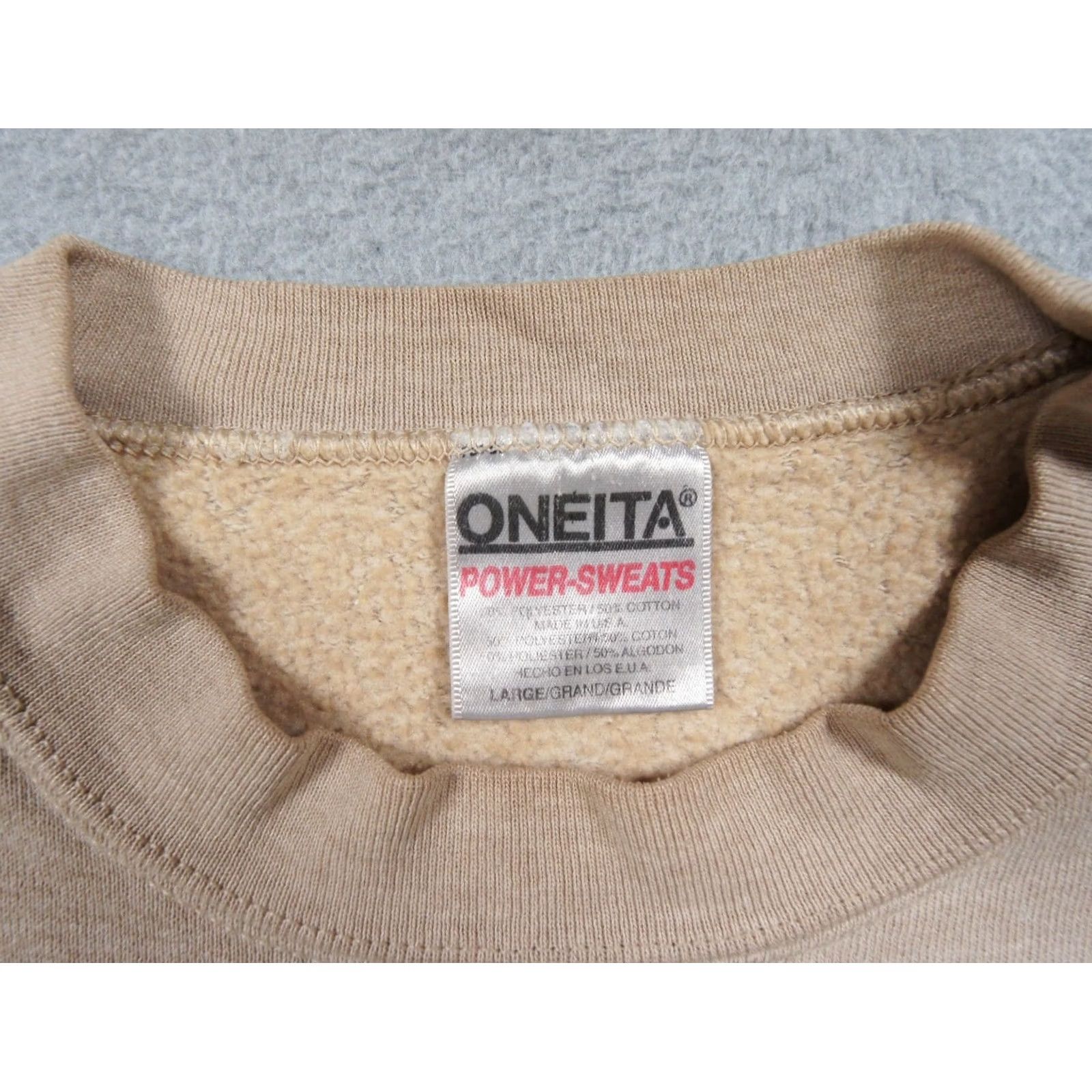 Vintage VINTAGE Palm Springs Sweatshirt Mens Large Beige Crewneck 90s Petroglyph Art Sweatshirt Mens Large Beige 90s Petroglyph Art Size US L / EU 52-54 / 3 - 6 Thumbnail