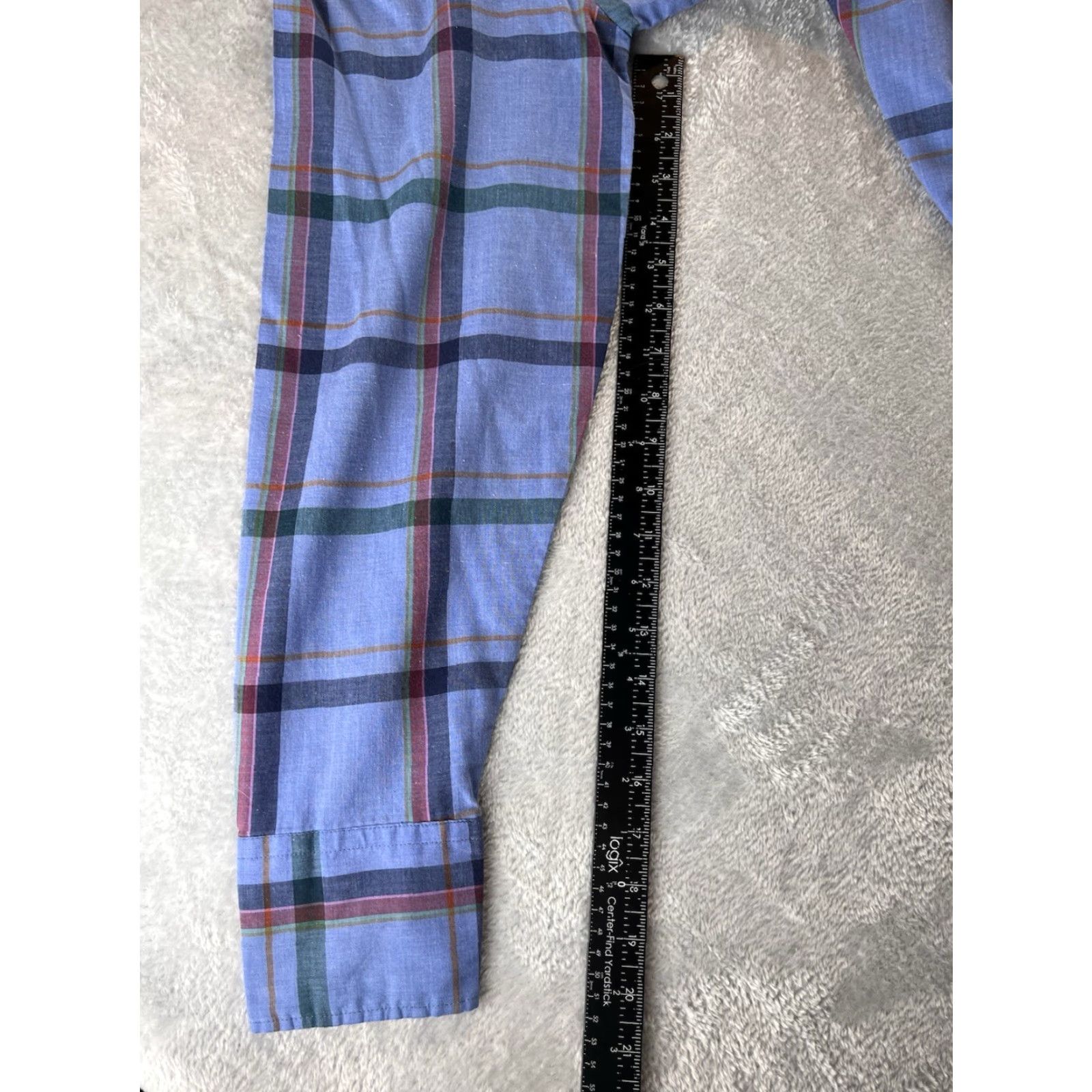 Vintage VINTAGE Authentic Western Youngblood Plaid Shirt Mens L Blue Pearl Snap Cowboy Shirt Size US L / EU 52-54 / 3 - 7 Thumbnail