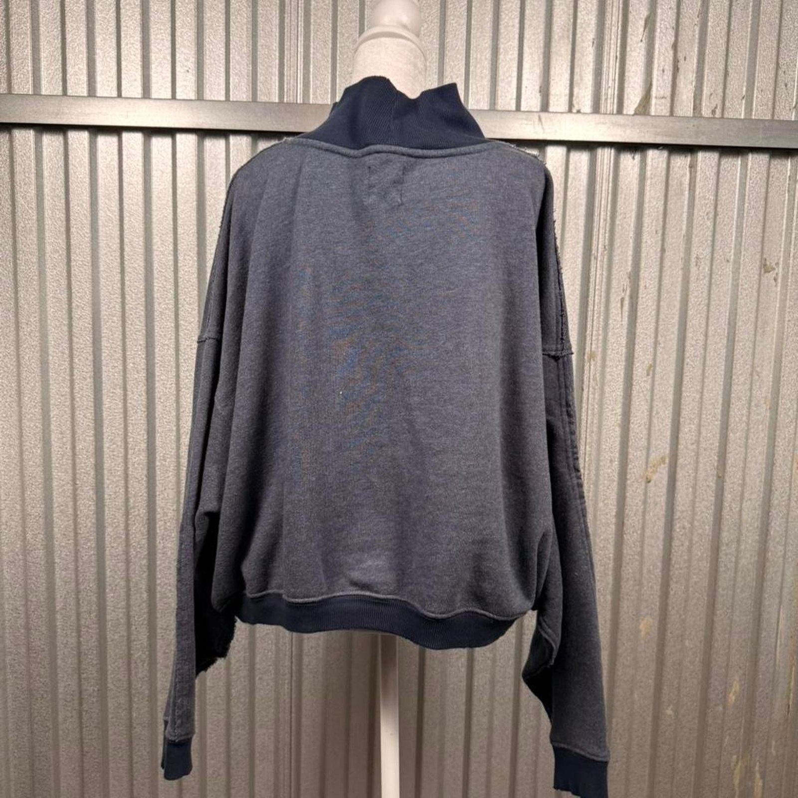 Free People Free people black oversized sweatshirt Size L / US 10 / IT 46 - 6 Thumbnail