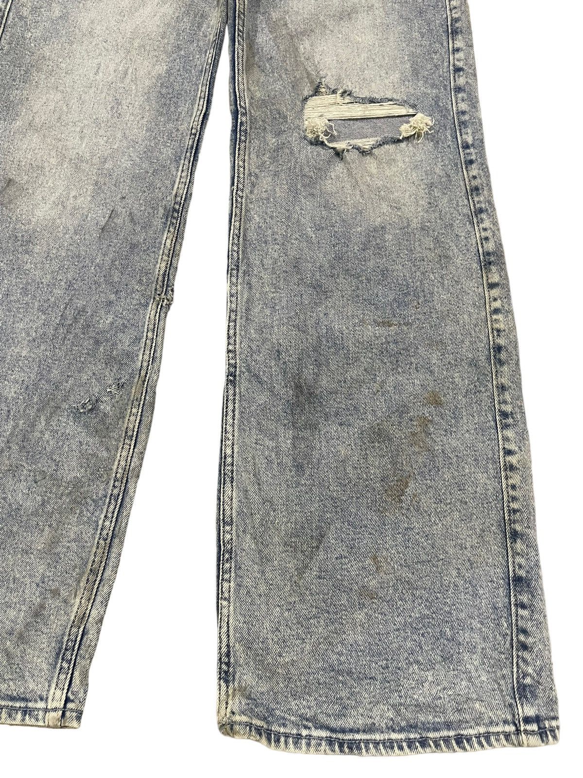 Japanese Brand Vintage Japanese Brand Blue Wash Style Baggy Jeans Size 24" / US 00 / IT 34 - 6 Thumbnail