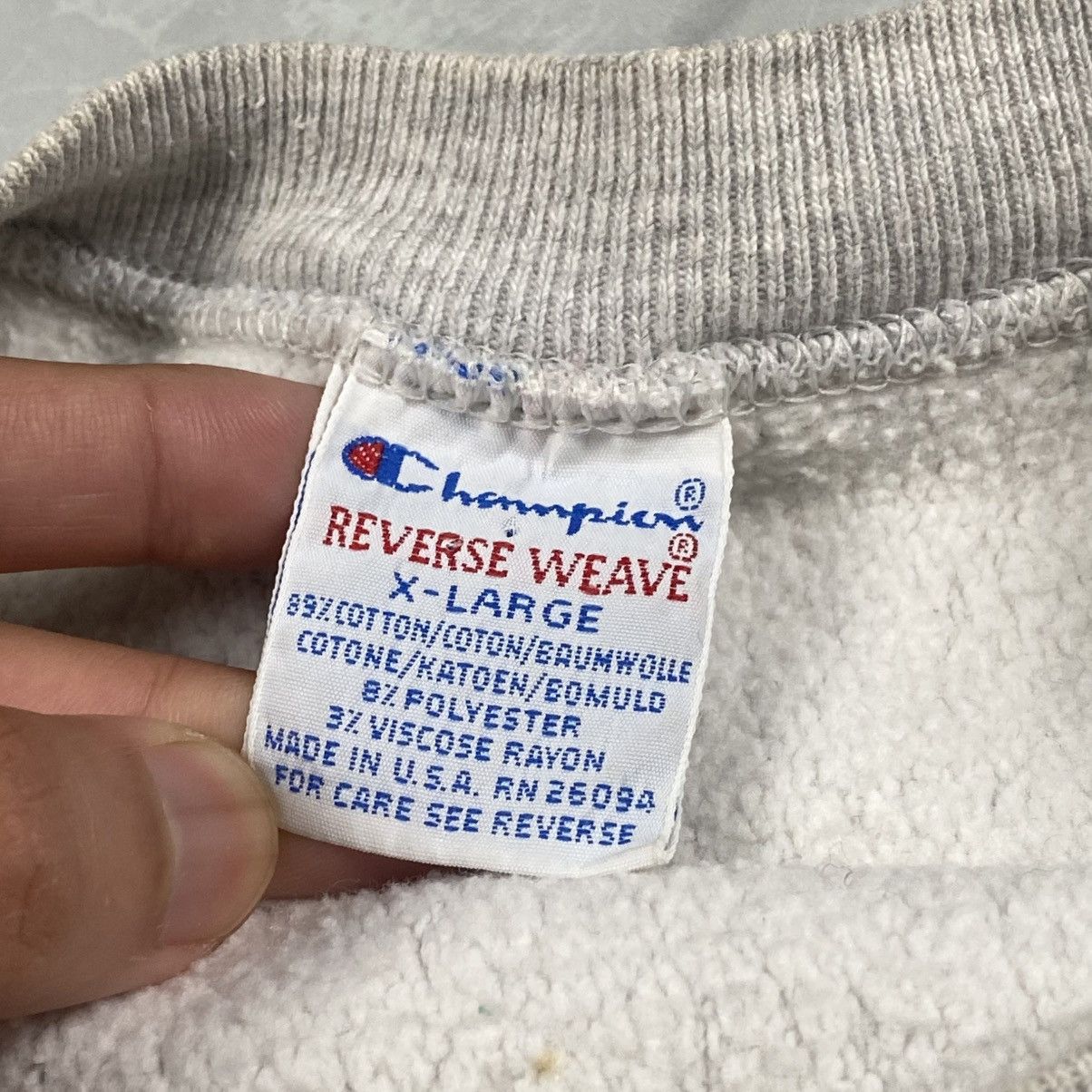 Champion Grail 90s Hoop It Up 3 on 3 Reverse Weave Crewneck Size US XL / EU 56 / 4 - 9 Thumbnail