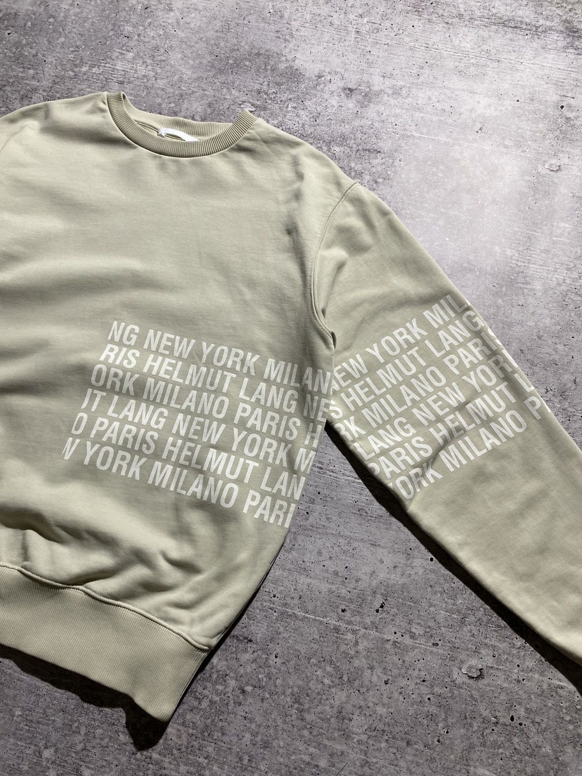 Helmut Lang Helmut Lang monogram sweatshirt Size US M / EU 48-50 / 2 - 9 Thumbnail