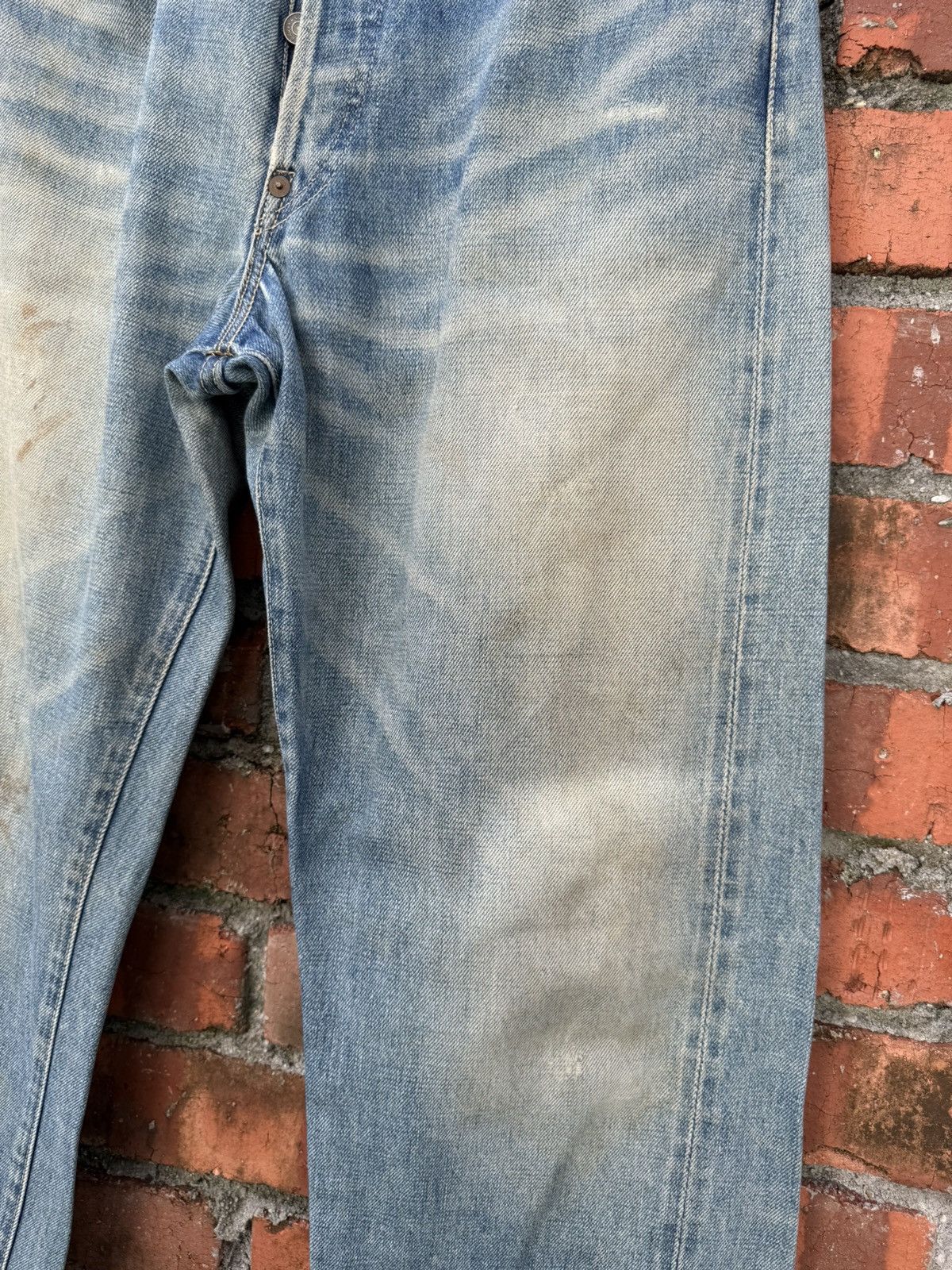 Levi's Vintage Clothing W31x32.5 Vintage levi’s 501xx redline big E LVC buckle back Size US 31 - 7 Thumbnail