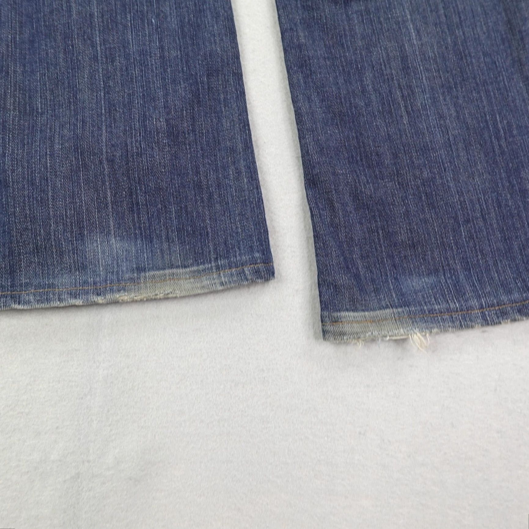 7 For All Mankind VINTAGE 7 For All Mankind Women’s Jeans Bootcut Low Rise Flare 29 Blue Denim Y2K Size 29" - 7 Thumbnail