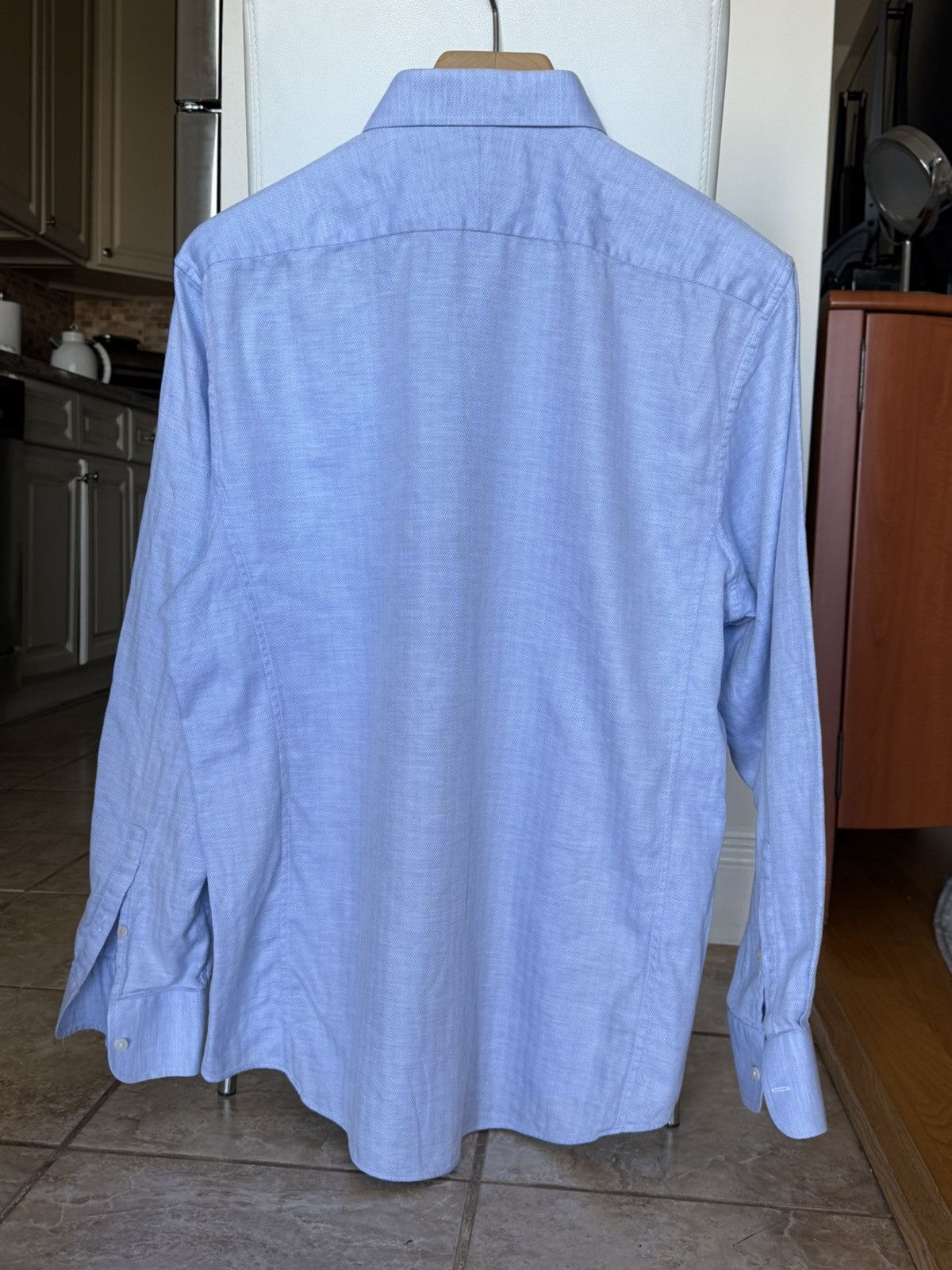 Thomas Pink Thomas Pink Blue Casual Button Down Shirt Size US XXL / EU 58 / 5 - 2 Thumbnail