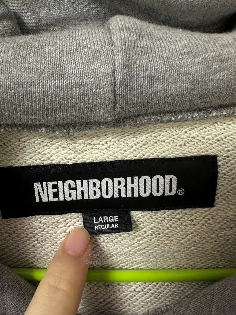 Neighborhood Neighborhood Logo pattern printed hooded sweatshirt Size US L / EU 52-54 / 3 - 6 Thumbnail