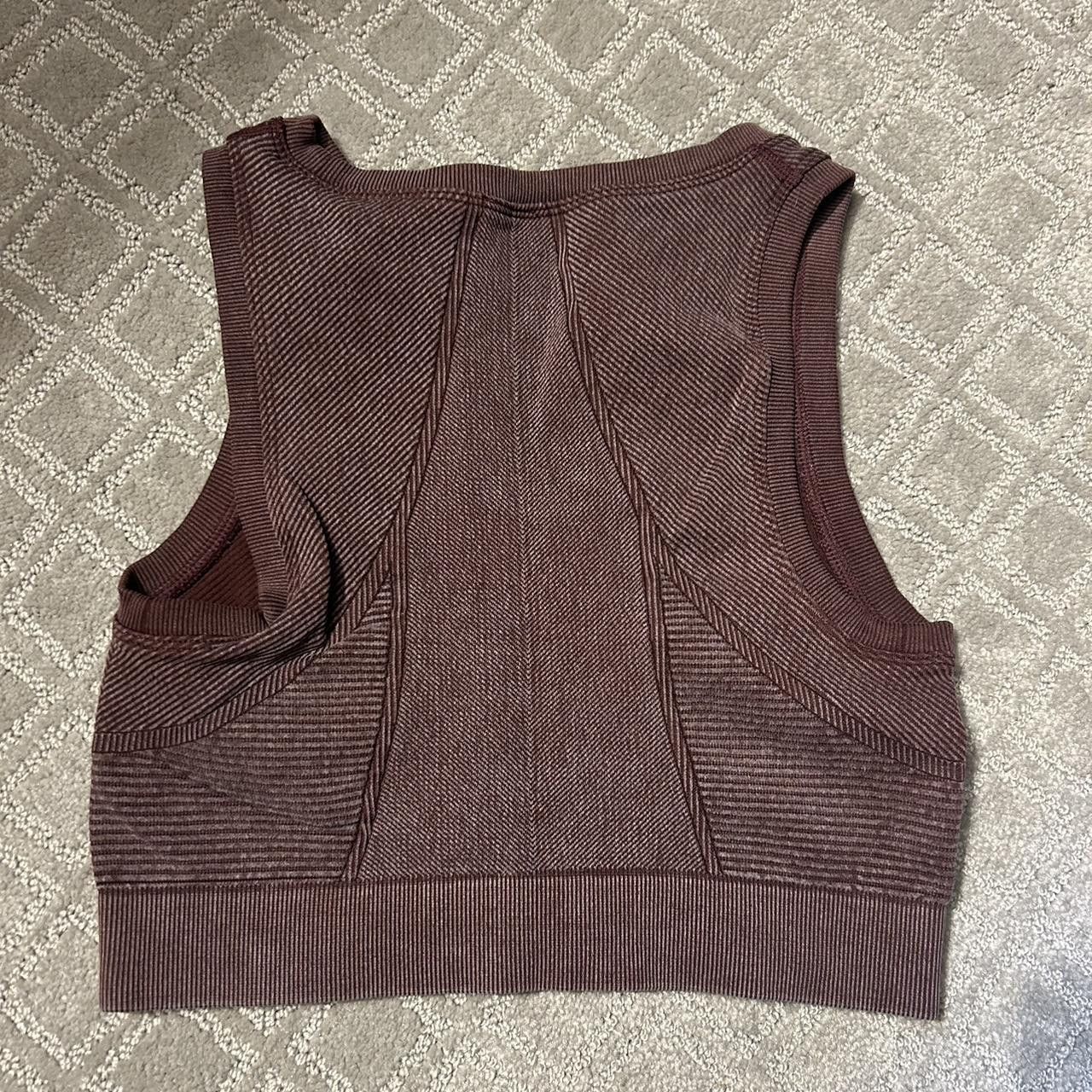 Other Aerie Burgundy Workout Tank Top Size S Size S / US 4 / IT 40 - 3 Thumbnail