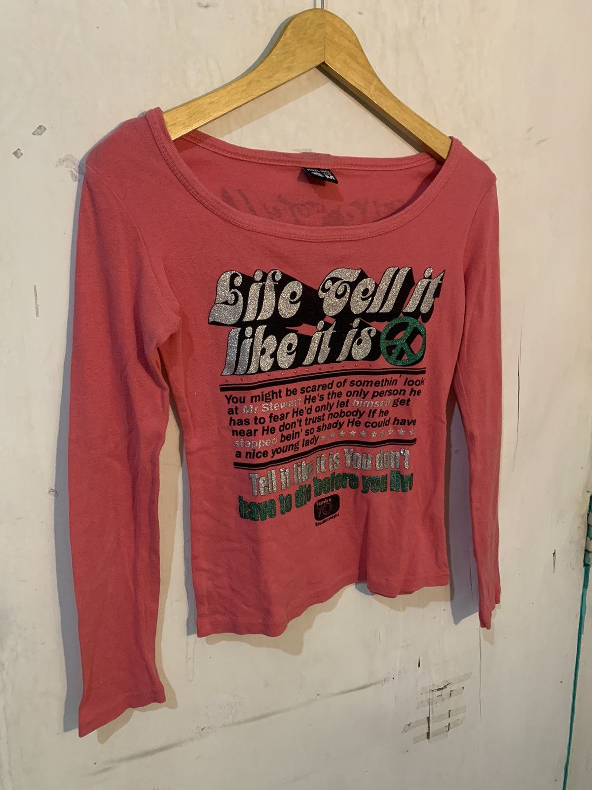 Hysteric Glamour × Japanese Brand × Vintage Japanese Poem long slevee 70s style Size US M / EU 48-50 / 2 - 3 Thumbnail