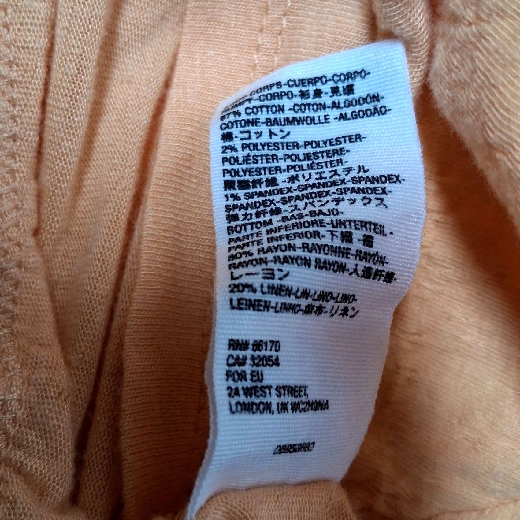 Free People Free People Tank Top Tunic S Open Tie Back Tiered Peach Orange Boho Hippie Casual Women 25" Pit to Pit 27" Long Adjustable Open Back Shirt Size S / US 4 / IT 40 - 6 Thumbnail