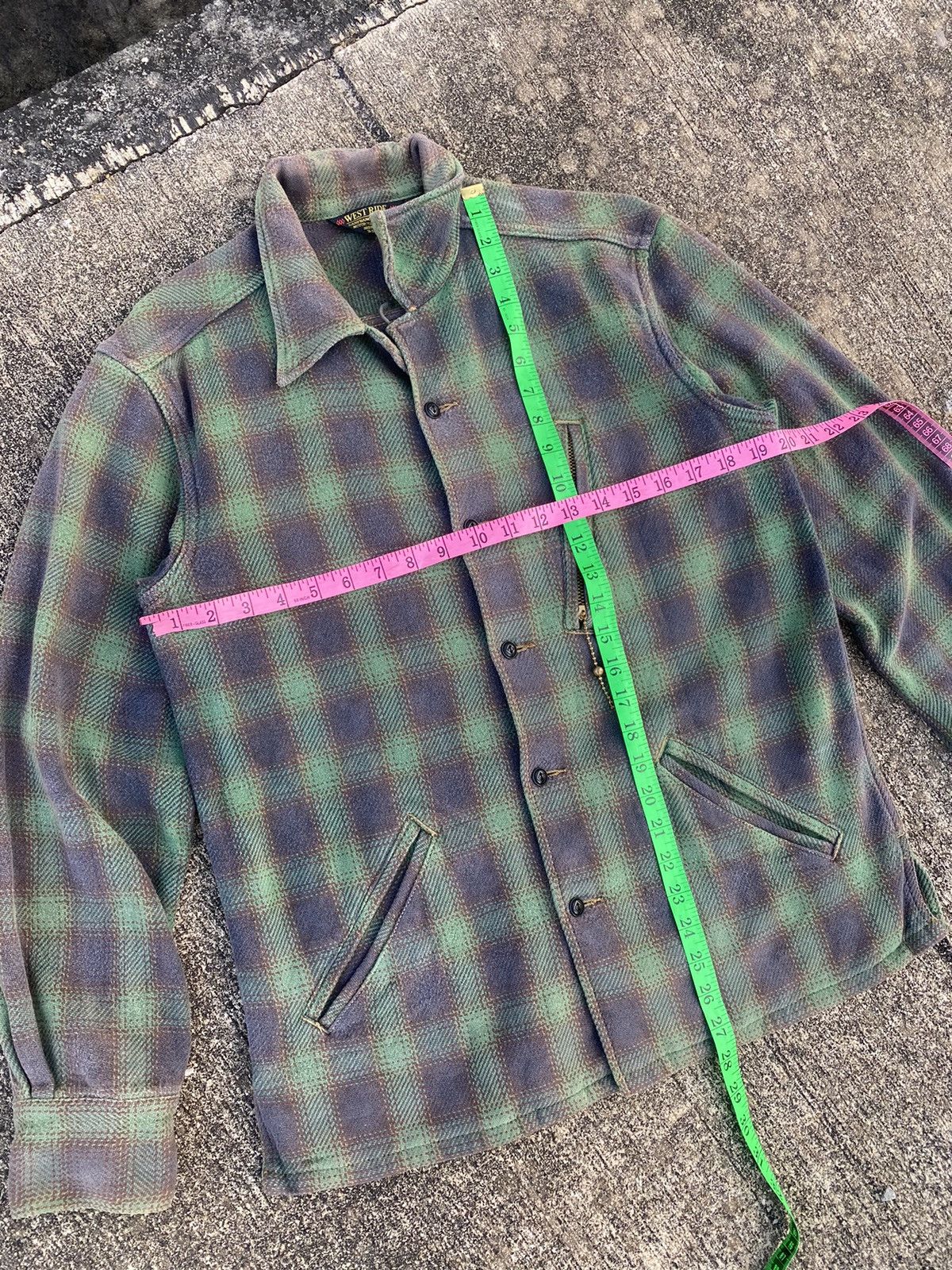 Vintage Vintage West Ride Made In Japan Flannel Shirt Size US M / EU 48-50 / 2 - 10 Thumbnail