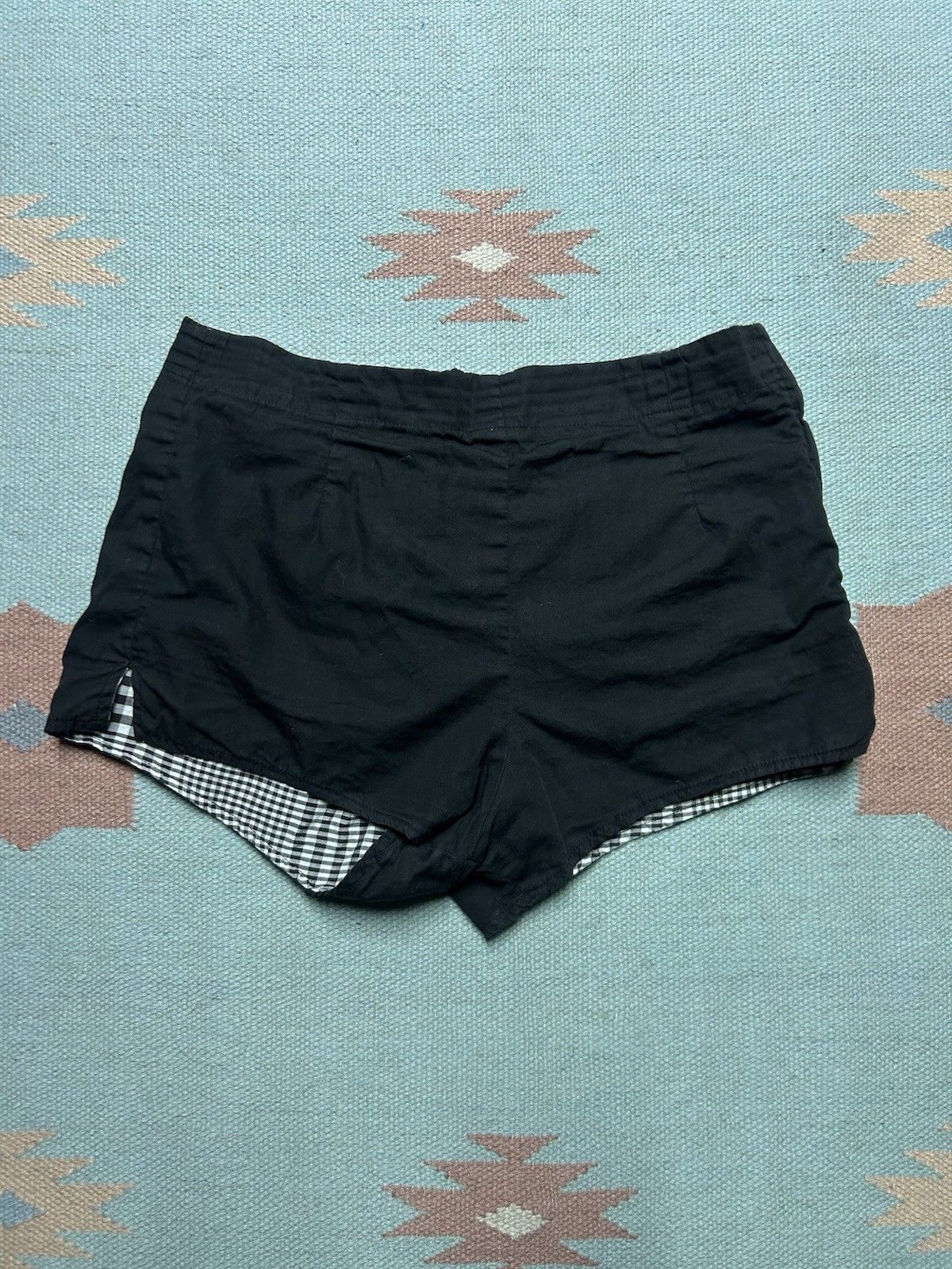 Vintage Vtg 40s reversible cabana shorts jantzen plaid rayon RARE 30 Size US 30 / EU 46 - 6 Thumbnail