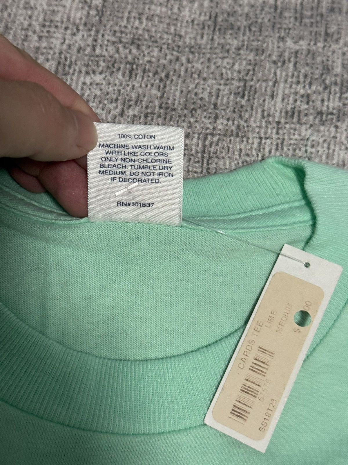 Supreme Supreme ss18 cards tee T-shirt Size US M / EU 48-50 / 2 - 4 Thumbnail