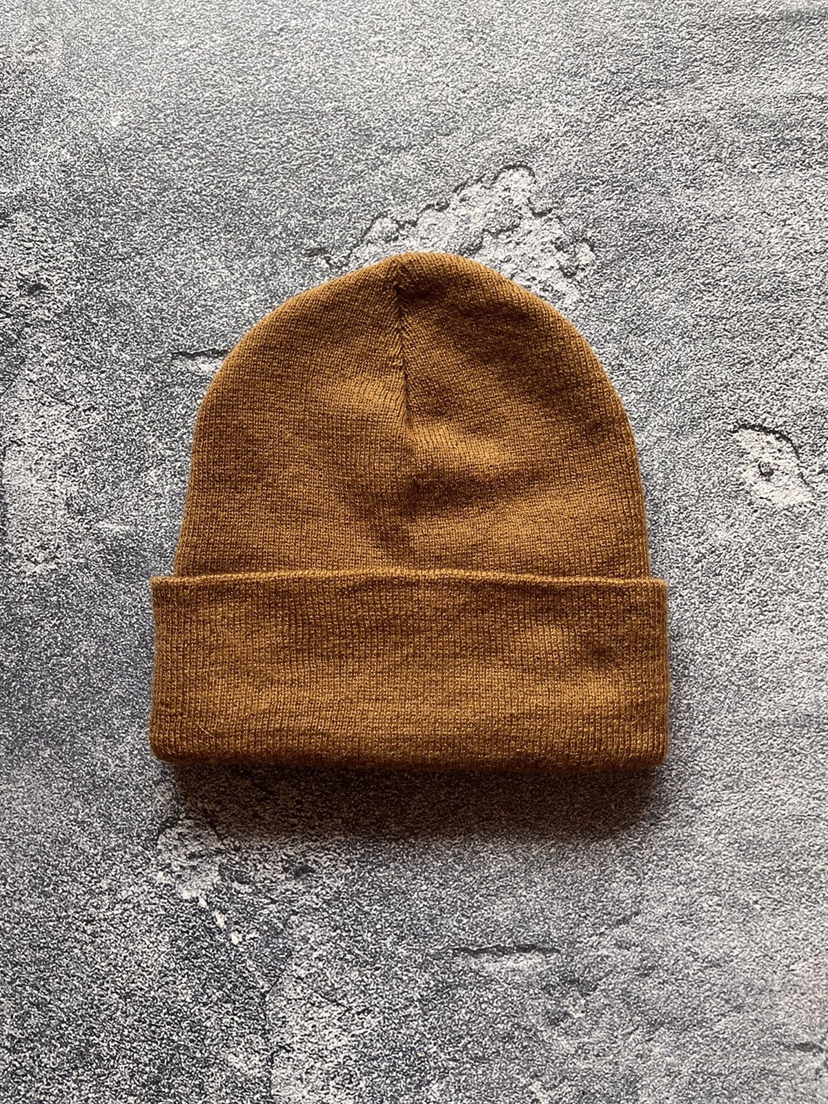 Carhartt × Vintage VTG Brown CARHARTT Beanie Hat Size ONE SIZE - 3 Thumbnail