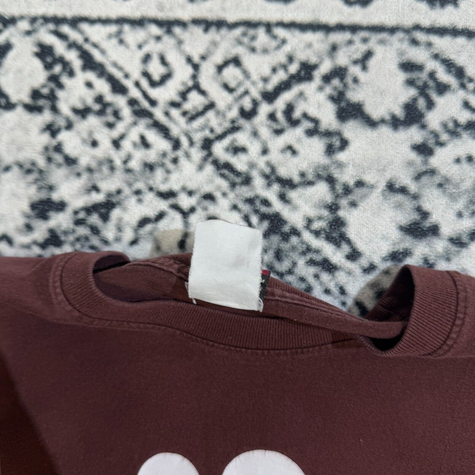 Vintage Vintage Brown Cotton T-Shirt Size M Cute Monkey Design Y2K Size US M / EU 48-50 / 2 - 11 Thumbnail