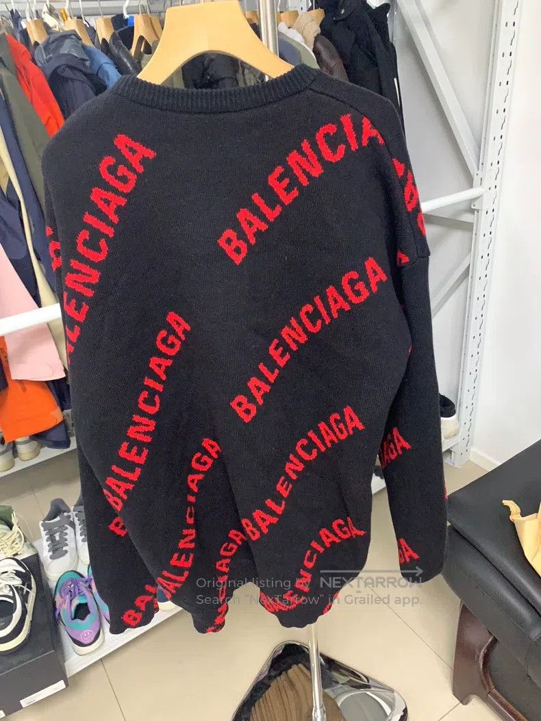 Balenciaga Balenciaga Black Camo Print Sweater XS Size Size US XS / EU 42 / 0 - 2 Thumbnail