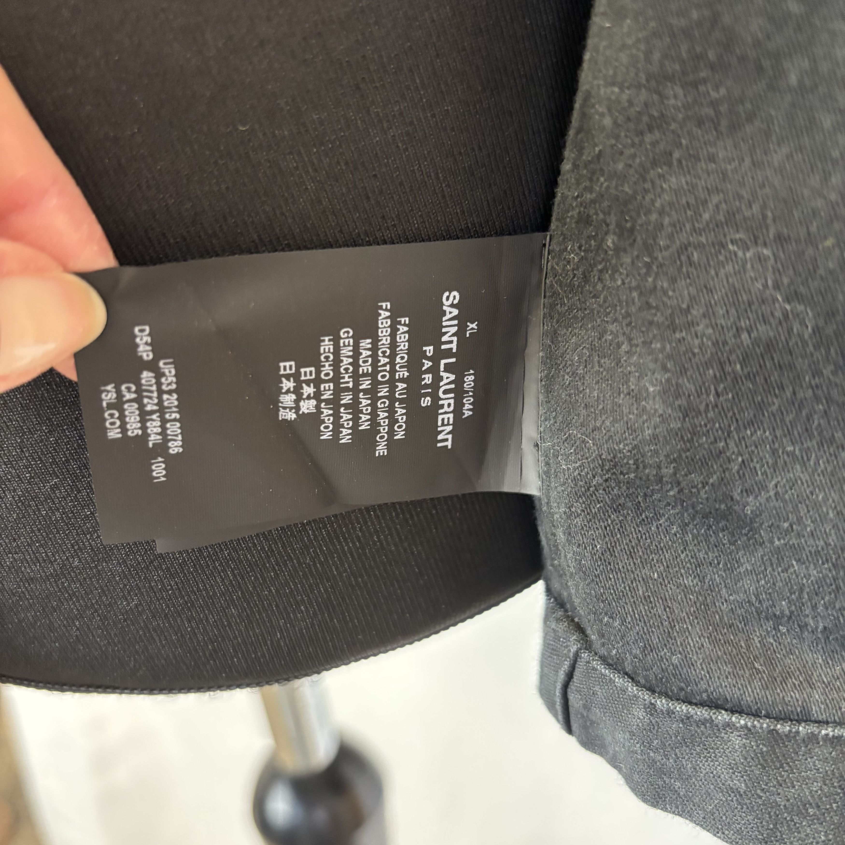 Saint Laurent Paris Saint Laurent Jacket Size US XL / EU 56 / 4 - 5 Thumbnail