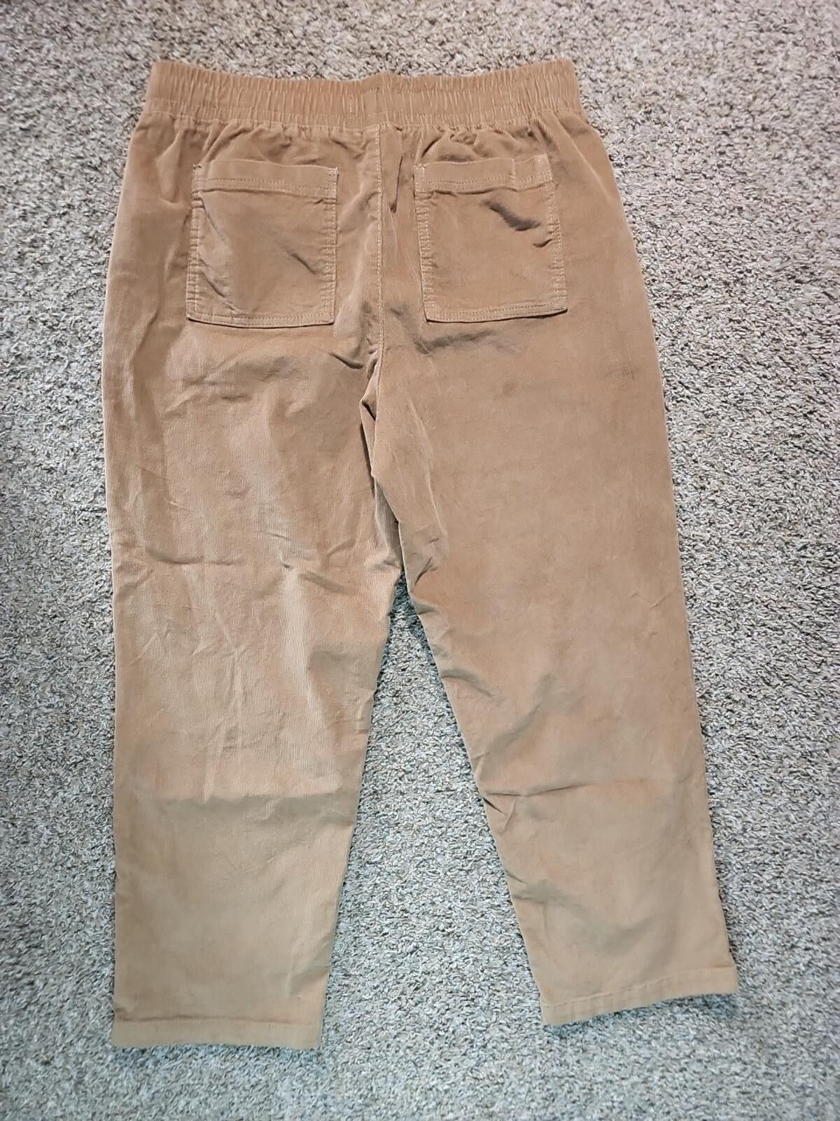 Other Falls Creek L Drawstring Corduroy Pants Size 36" / US 14 / IT 50 - 6 Thumbnail