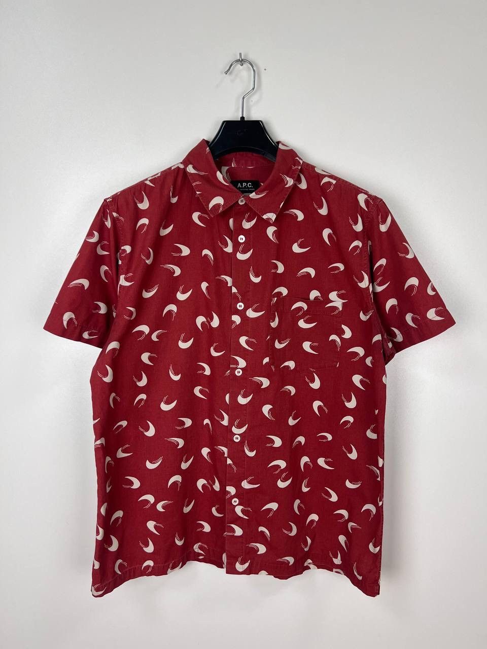 A.P.C. APC Patterned Button-Down Shirt size XL Size US XL / EU 56 / 4 - 1 Thumbnail